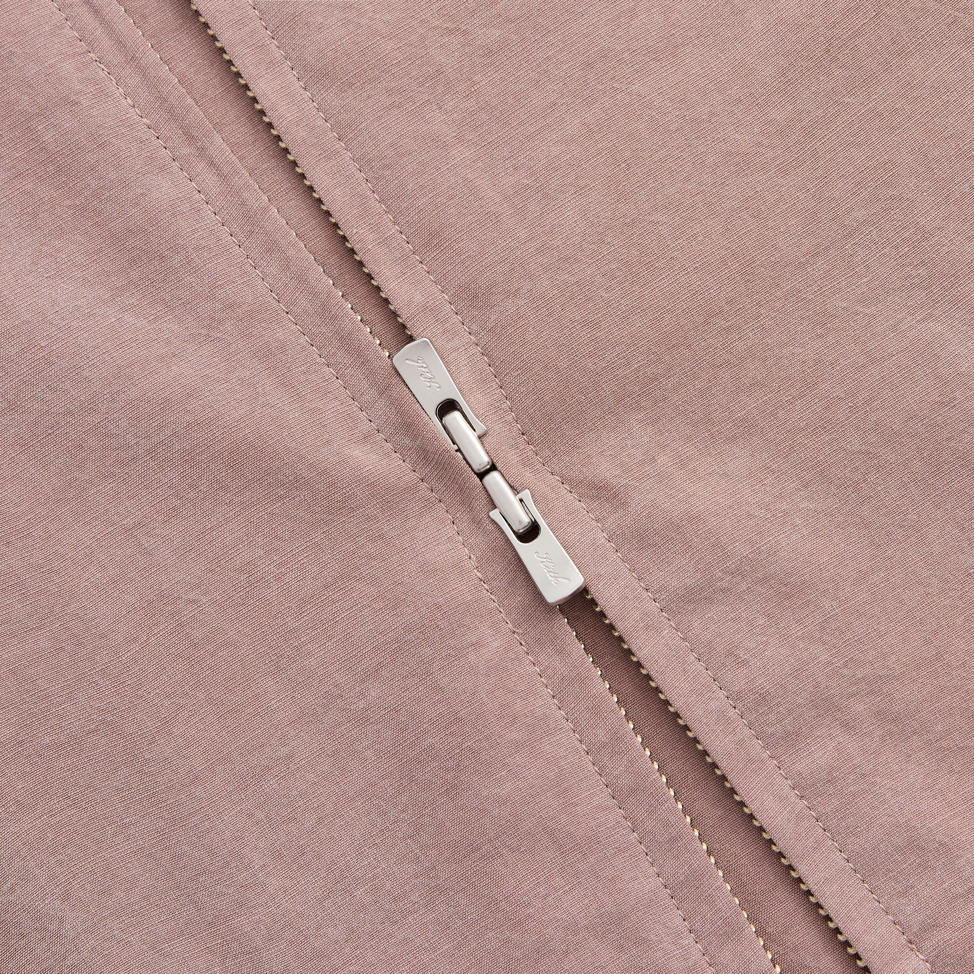 Kith Cupro Linen Connor Blouson Jacket - Dusty Mauve