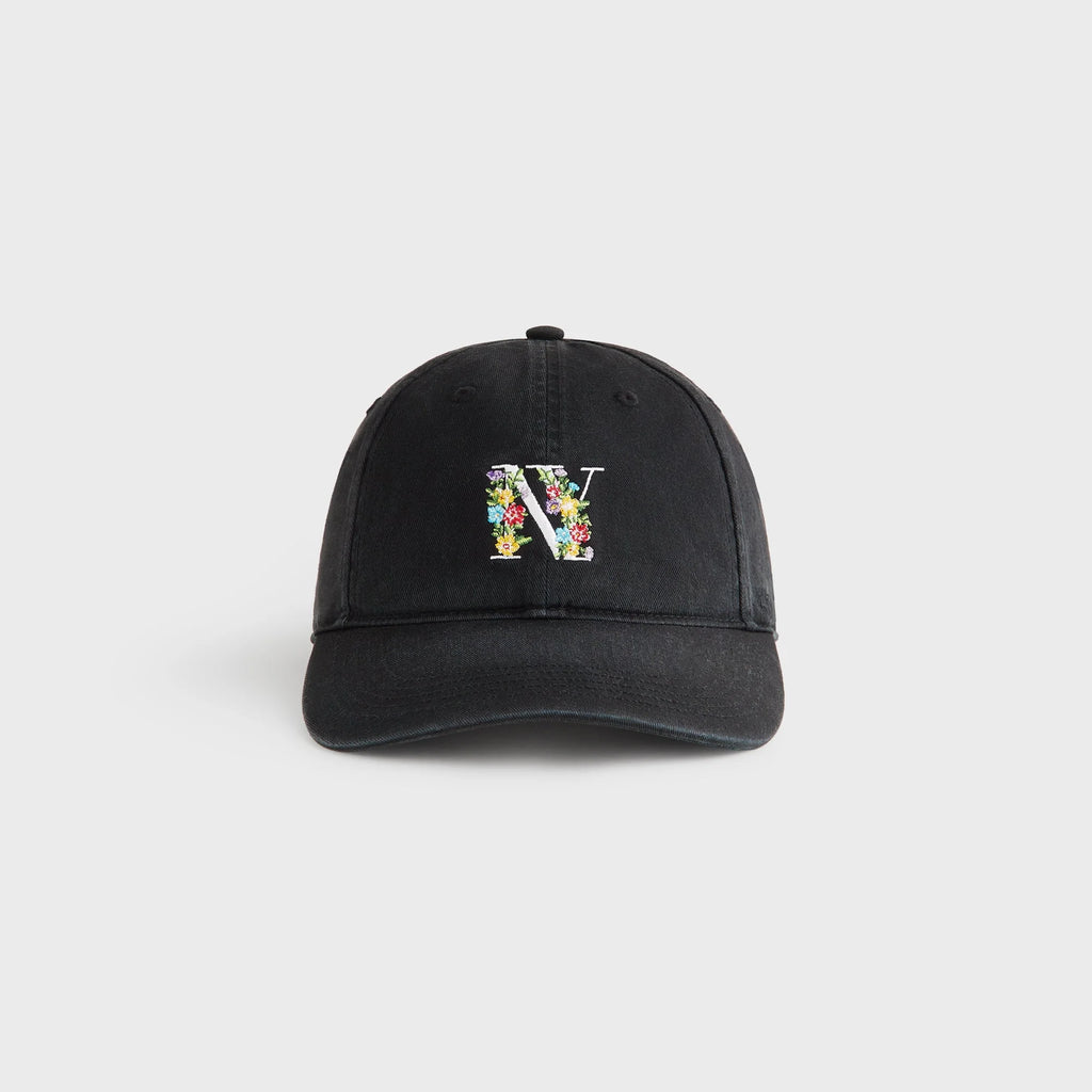Kith for '47 Floral NY Washed Twill Classic Cap - Black