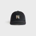 Kith for '47 Floral NY Washed Twill Classic Cap - Black