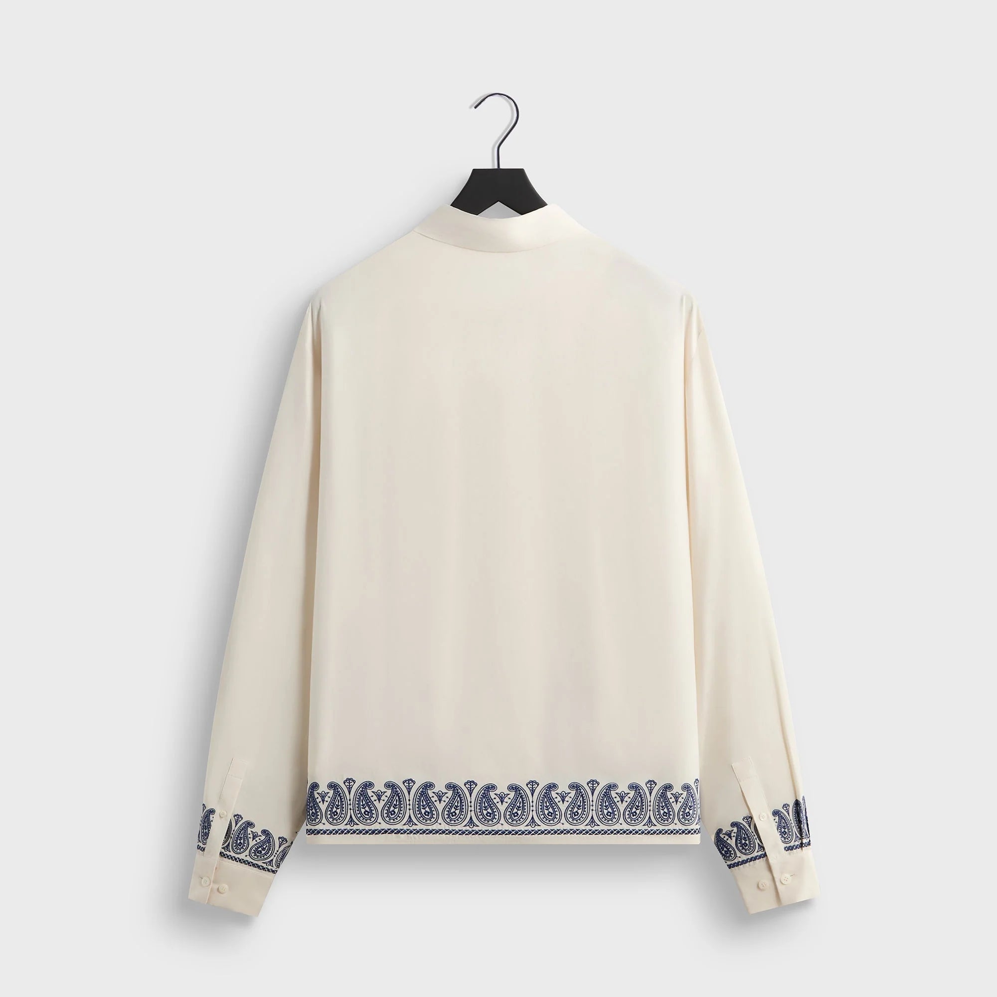Kith Cupro Linen Zip Front Sanford Shirt - Silk