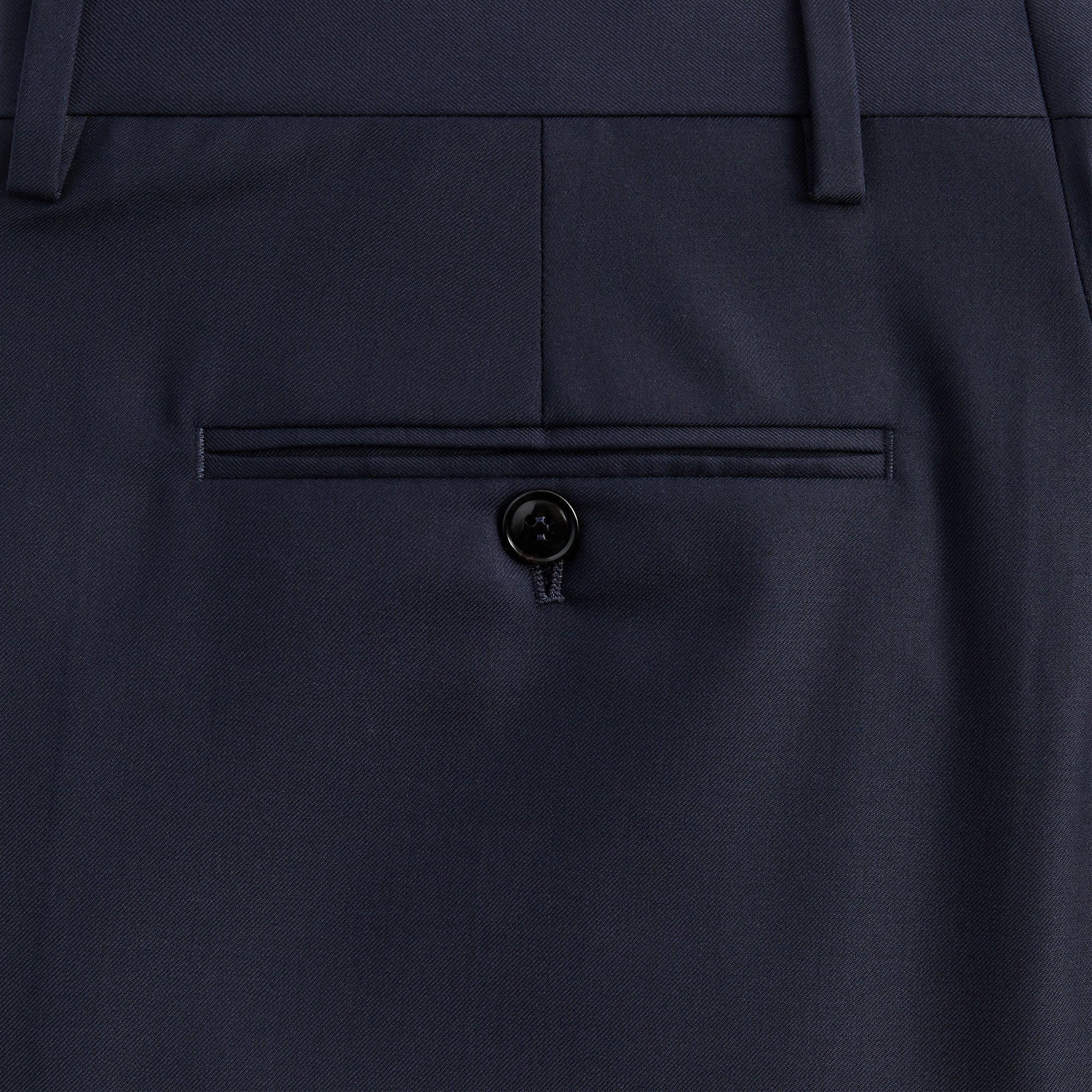Giorgio Armani & Kith &Kin Flat Front Trouser - Blue / Navy