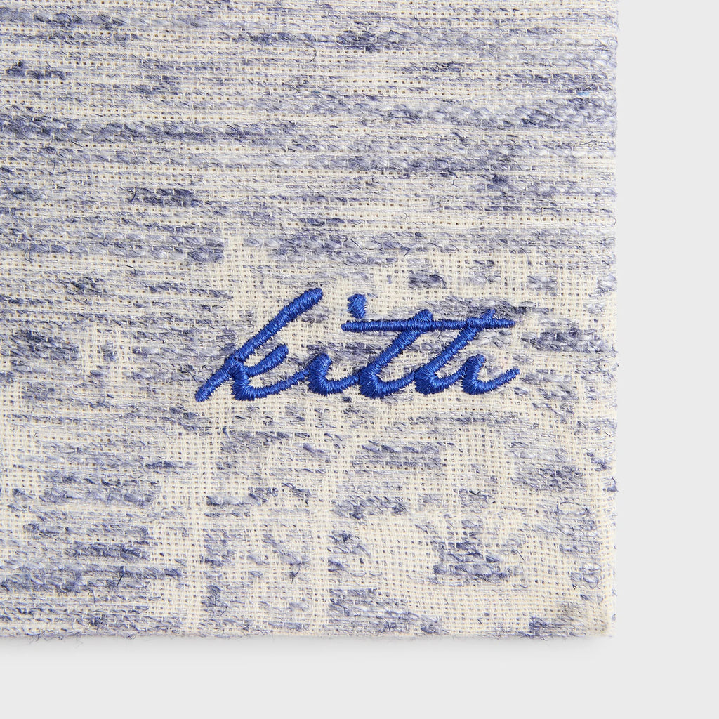Kith Heathered Paisley Torin Shirt - Light Indigo