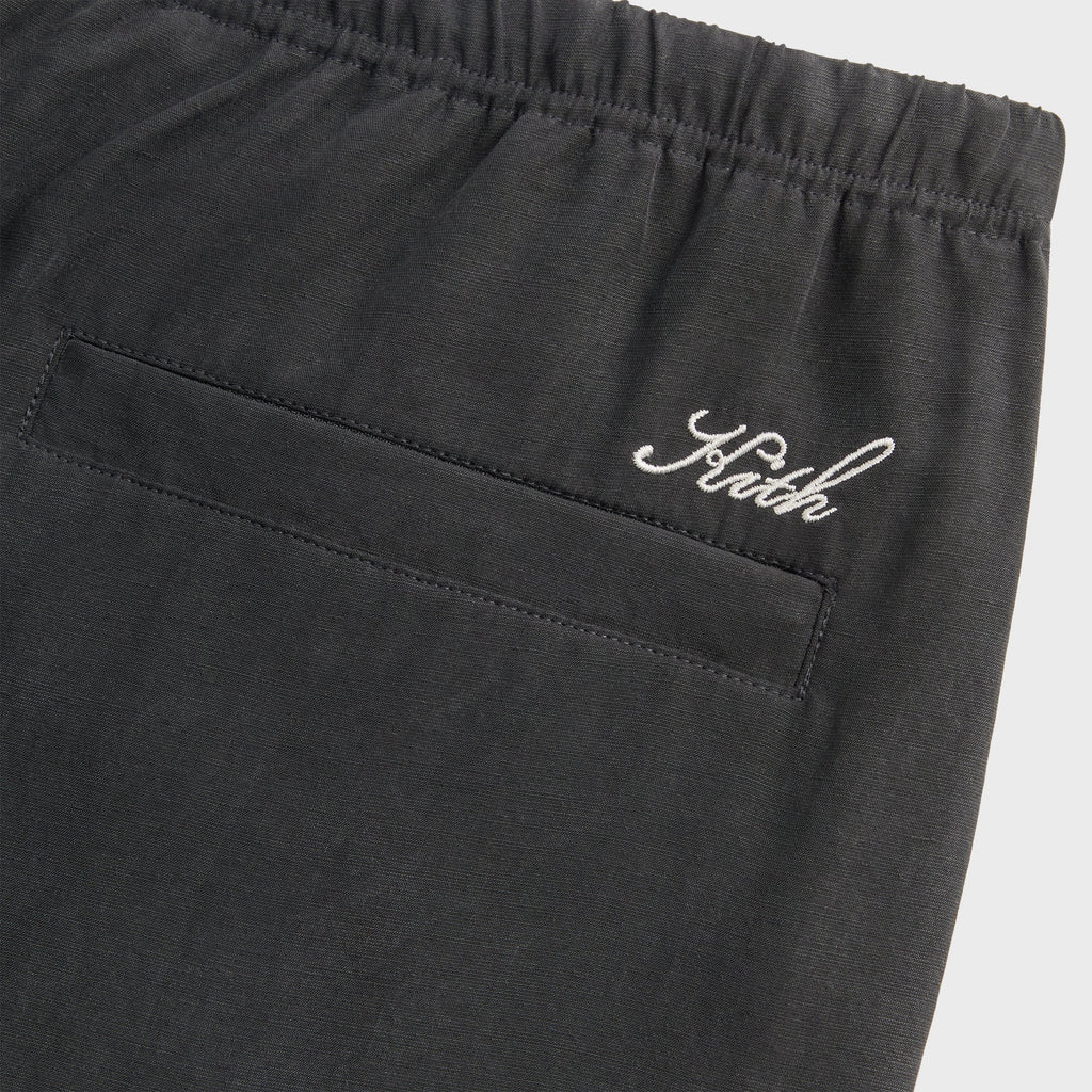 Kith Cupro Linen Parker Pant - Black