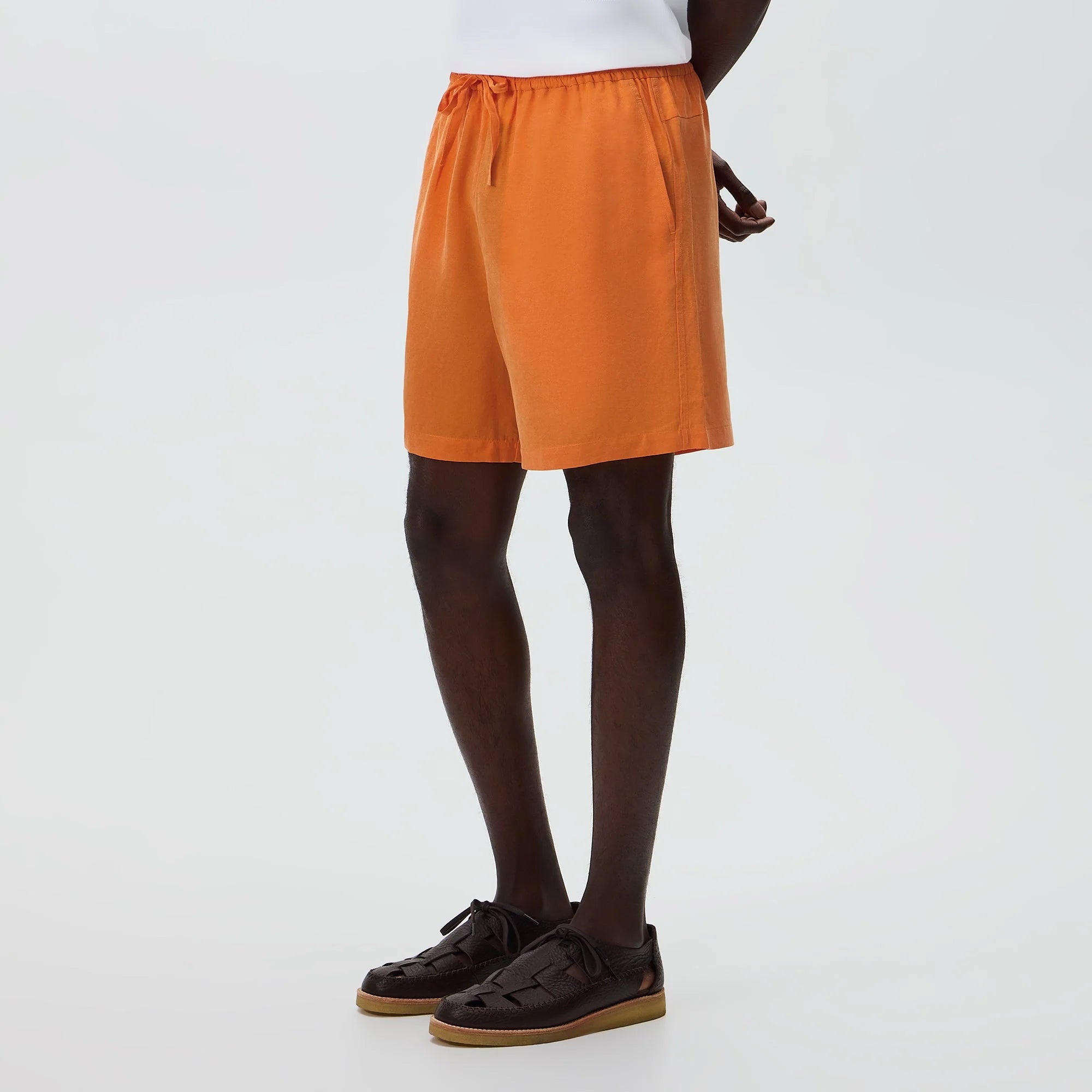 Kith Cupro Linen Cedar Short - Tiger