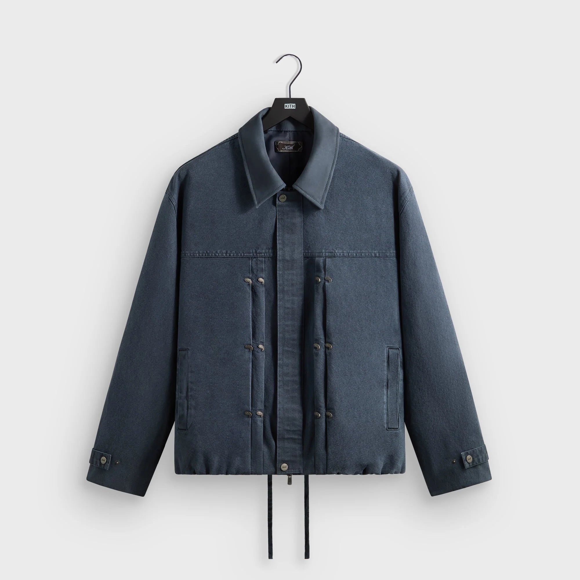 Kith Washed Canvas Ariel Blouson Jacket - Placid