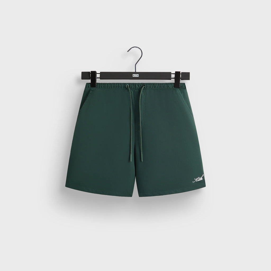 Kith Twill Collins Swim Short - Stadium