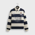 Kith Compact Fleece Striped Rugby - Nocturnal