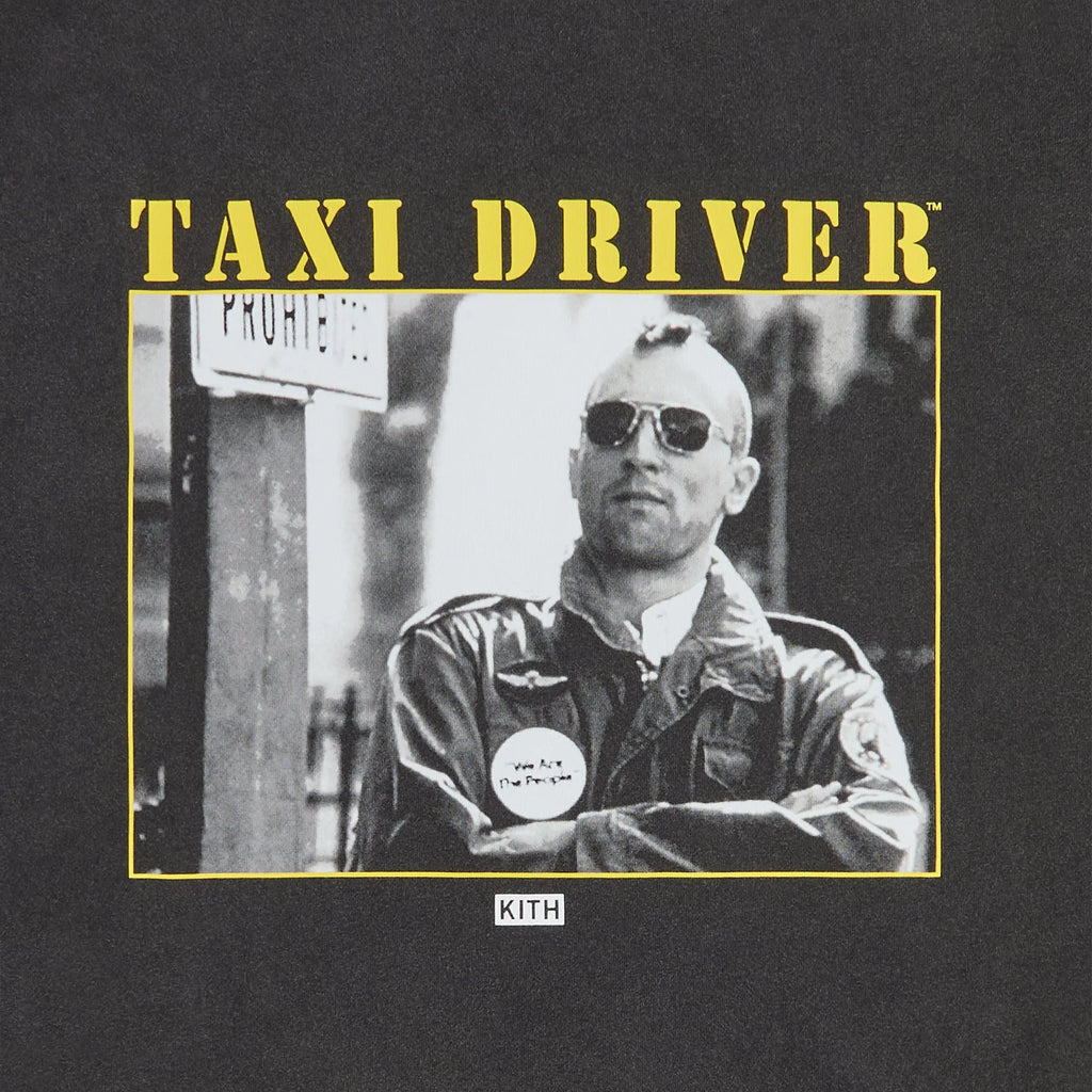 Kith for Taxi Driver Arms Crossed Vintage Tee - Black