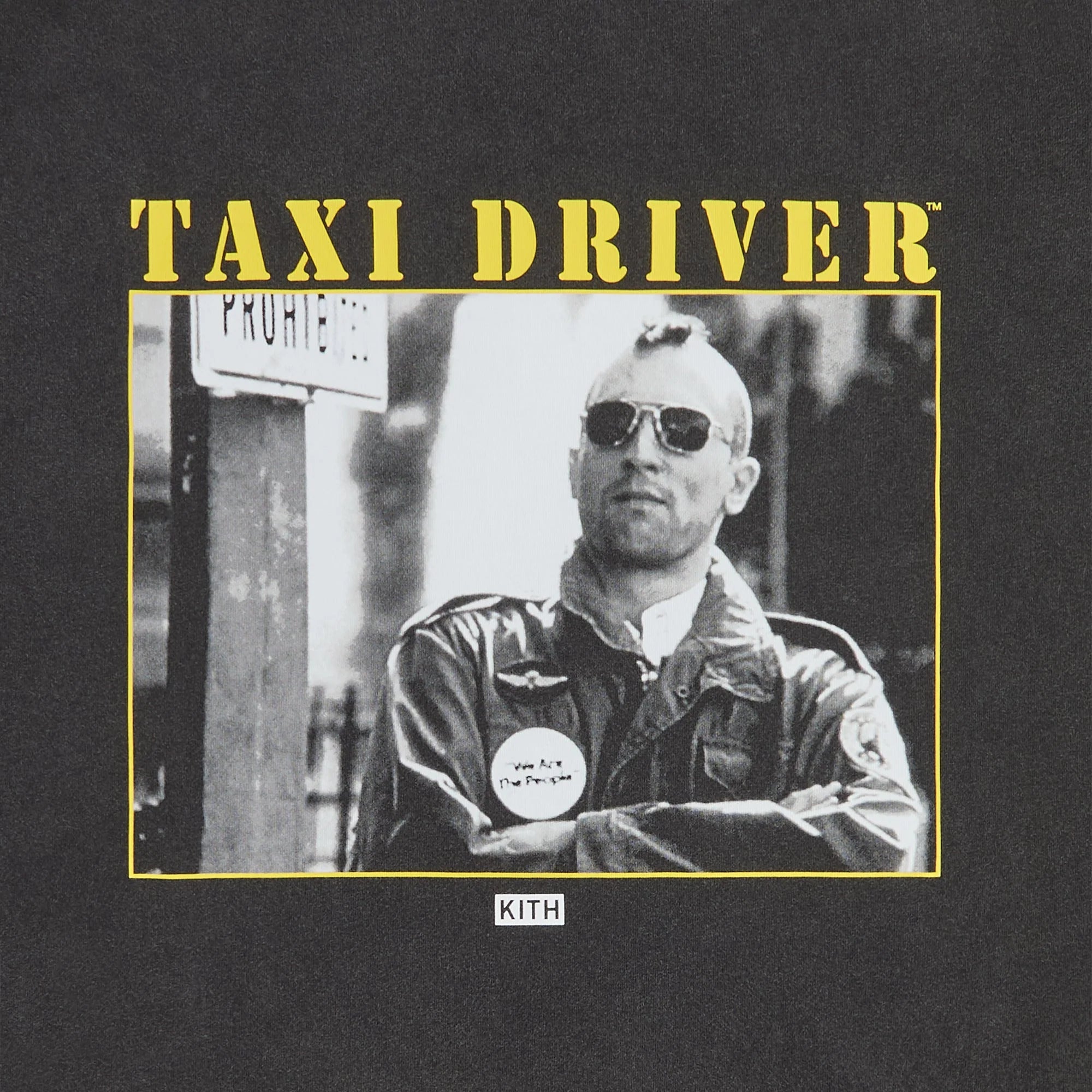 Kith for Taxi Driver Arms Crossed Vintage Tee - Black