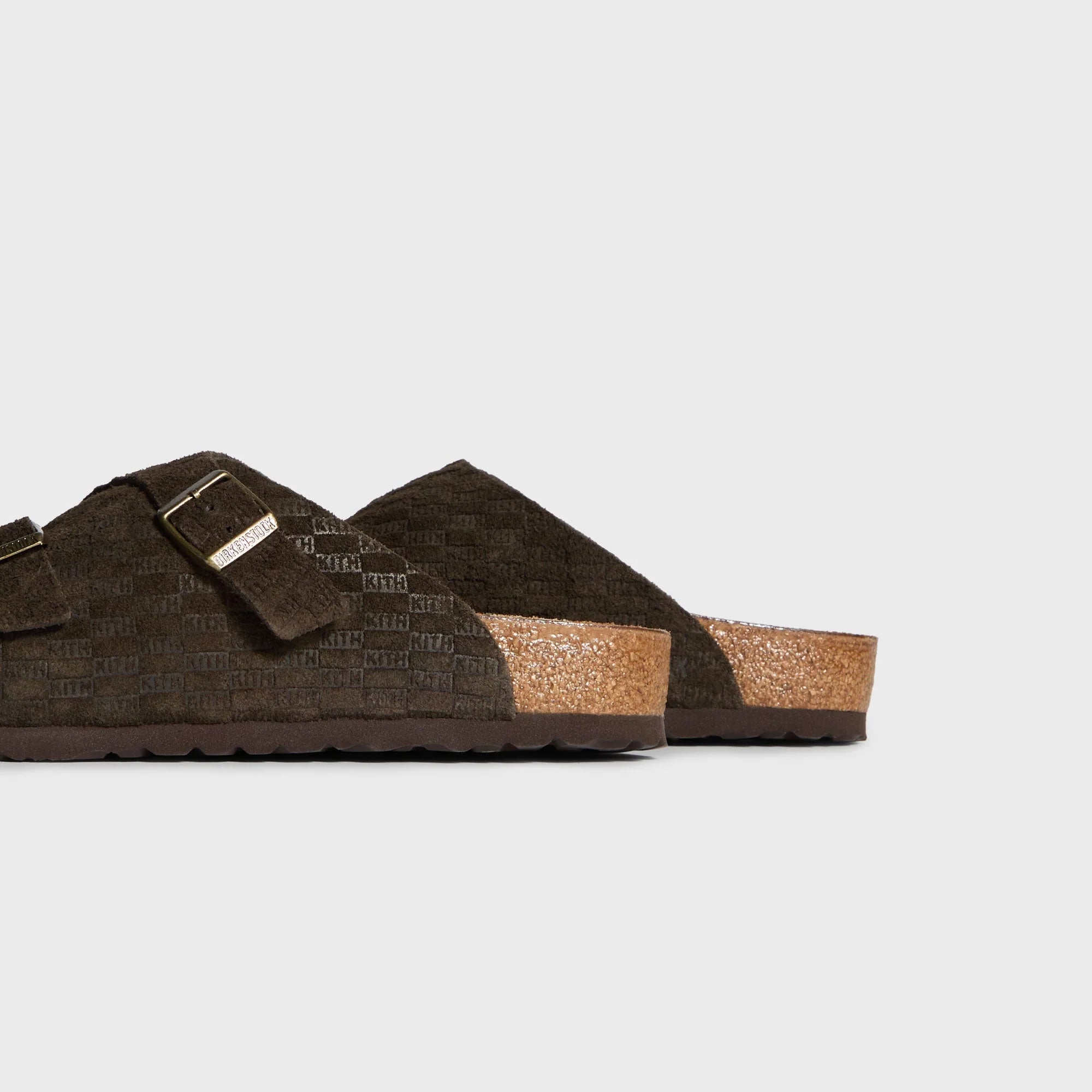 Kith for Birkenstock Zurich Deboss - Espresso