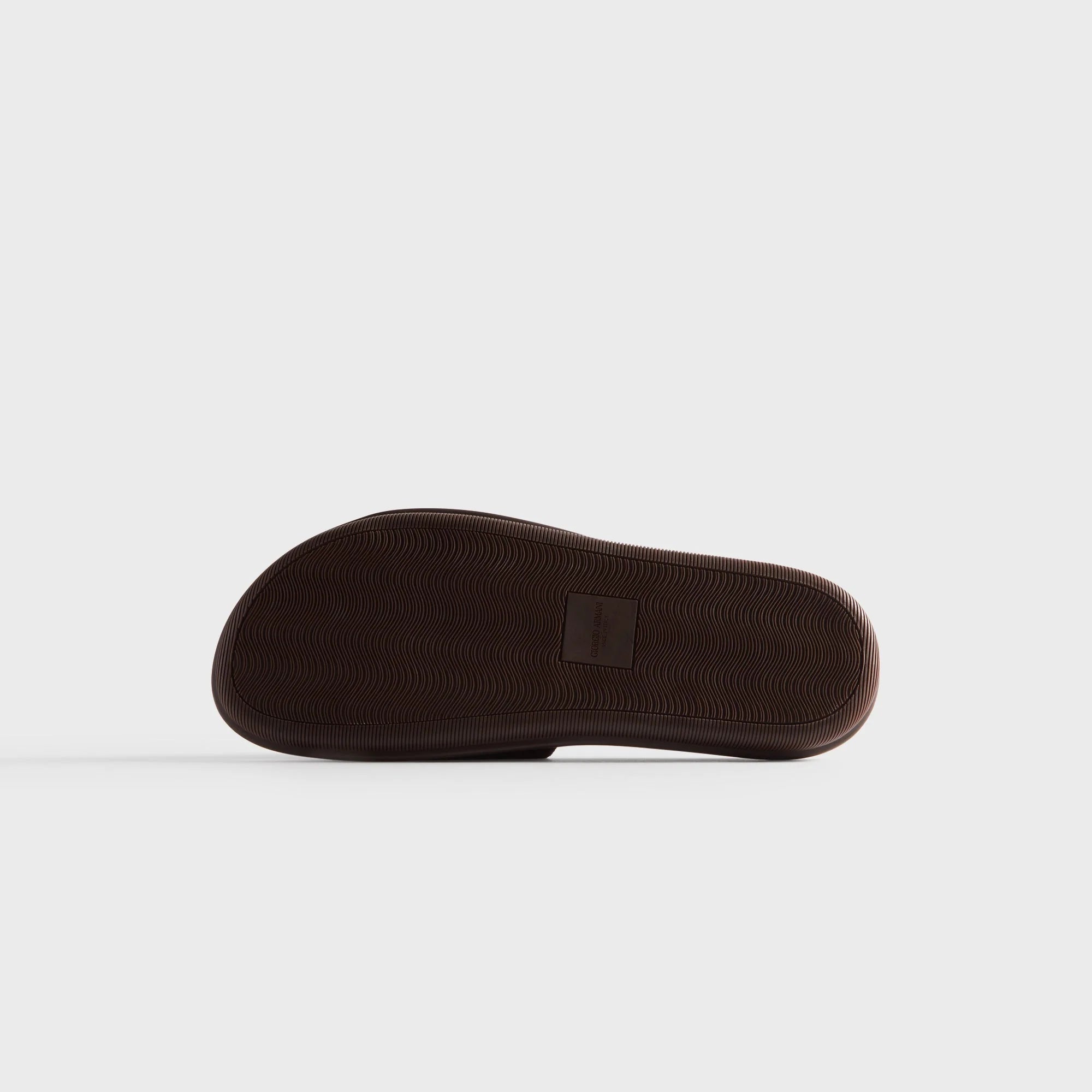 Giorgio Armani & Kith Suede Slides - Pepe