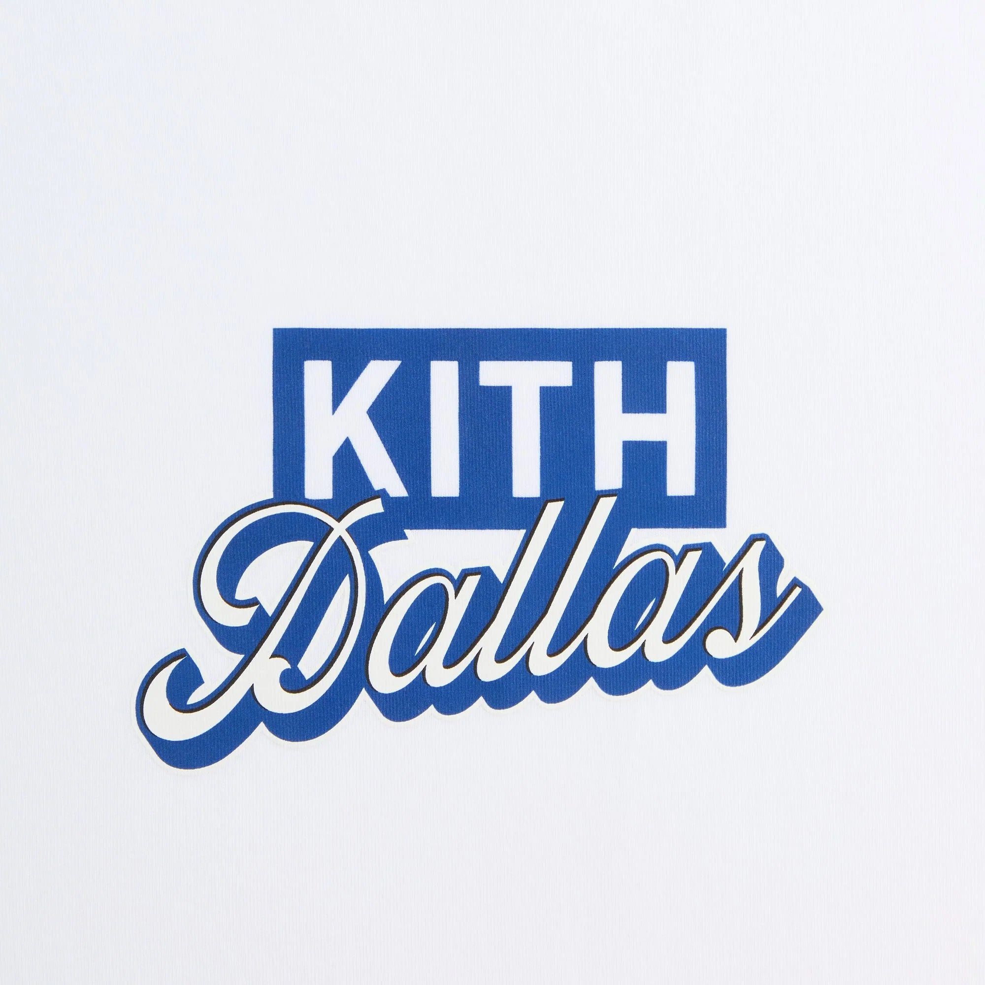 Kith Dallas Classic Logo Tee - White