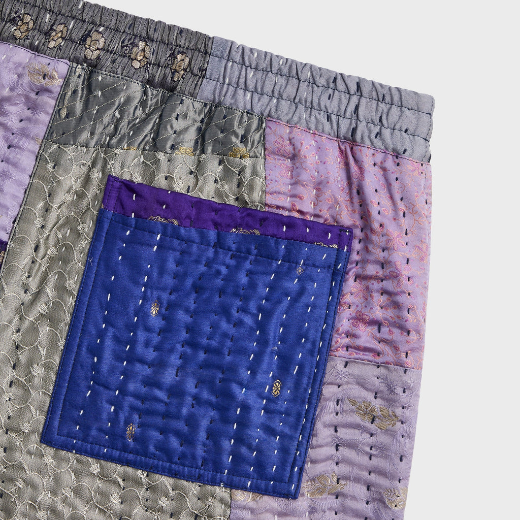&Kin Tal Patchwork Short - Blue / Multi