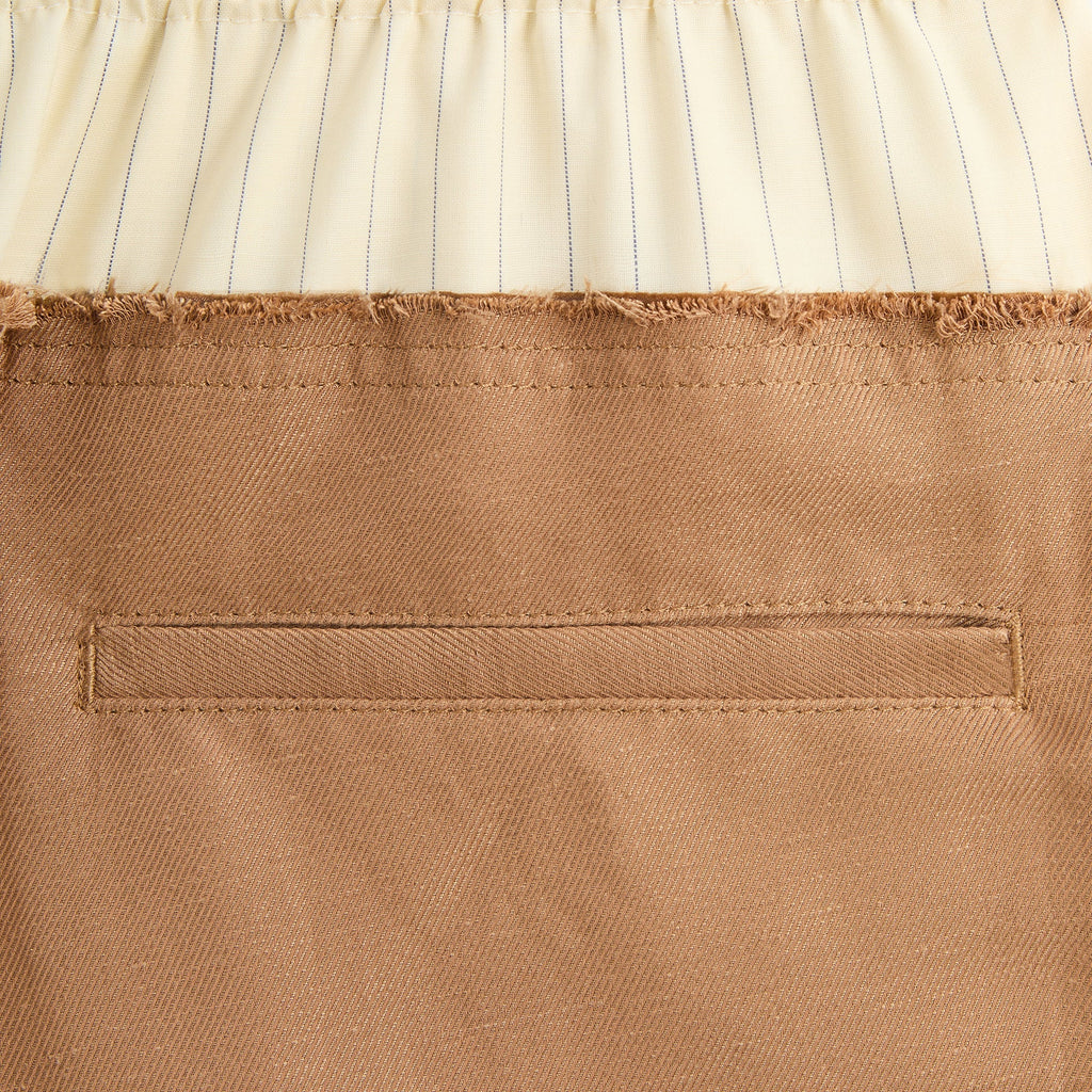 &Kin Linen Viscose Twill Emil Short - Strand
