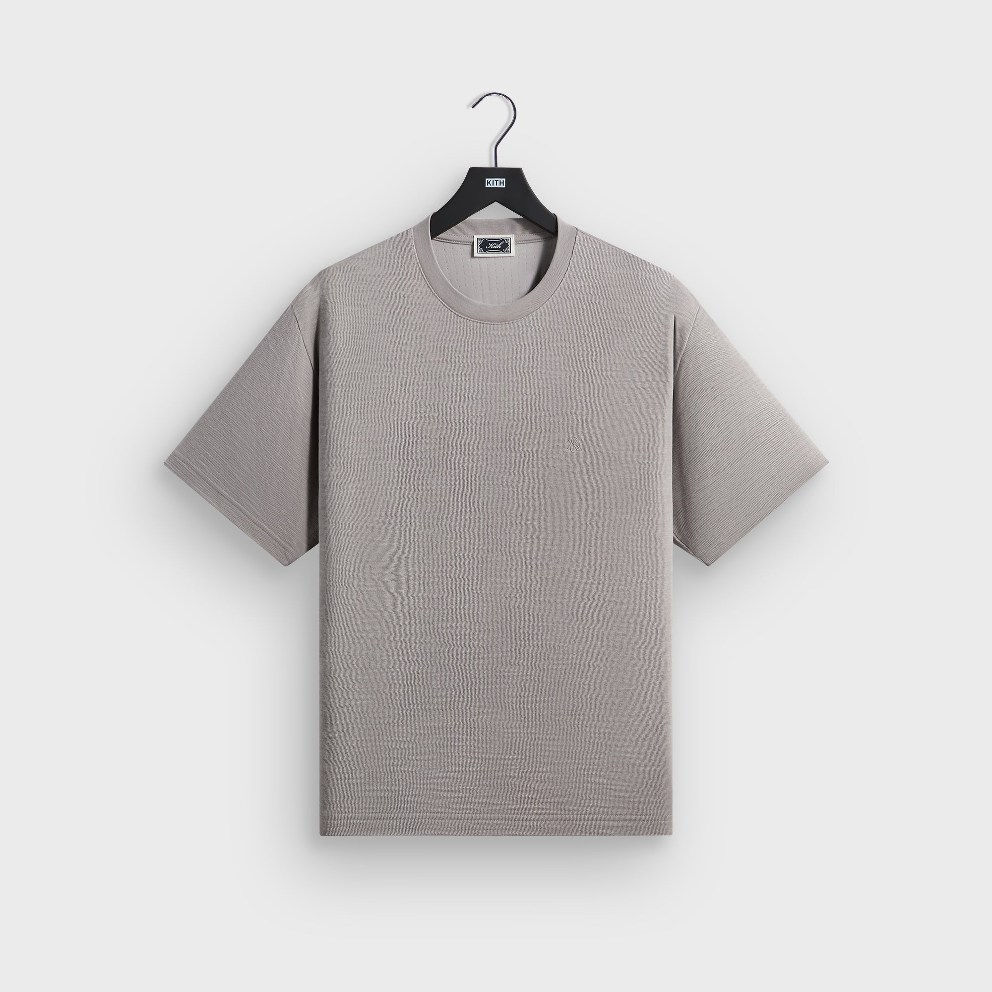 Kith Double Face Jersey Alex II Boxy Tee - Icelandic