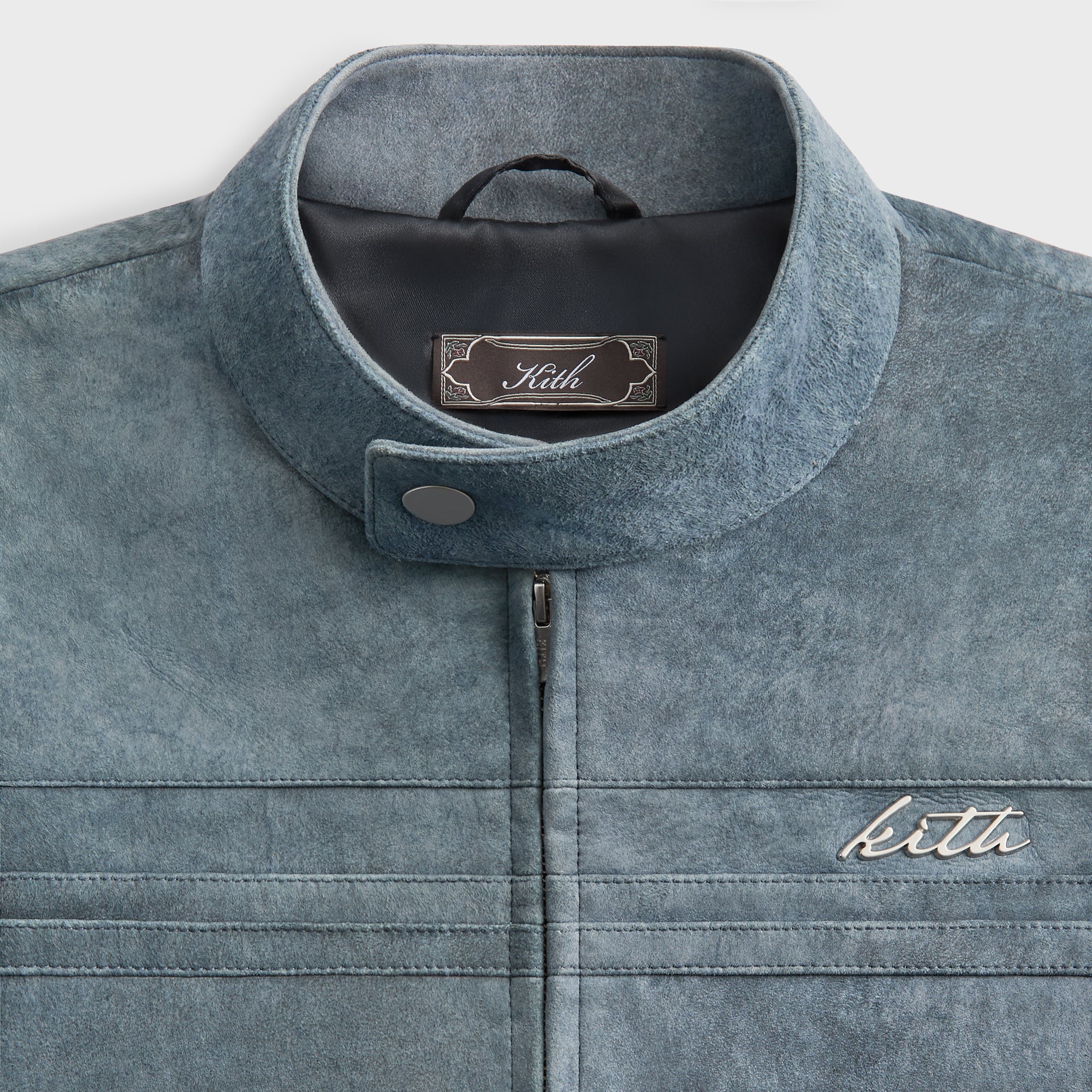 Kith Washed Suede Rossi Moto Jacket - Torpedo