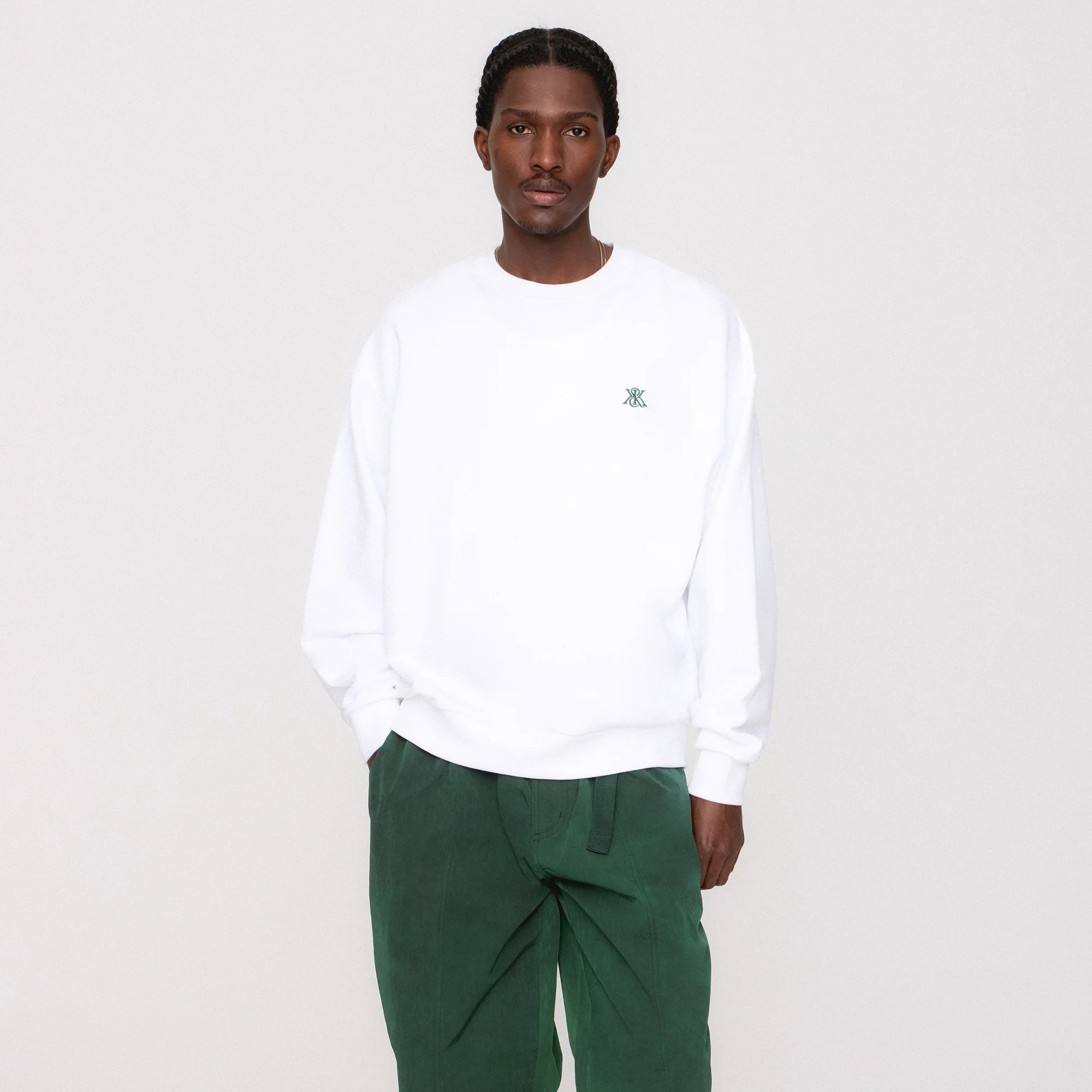 Kith Terry Nelson Crewneck - White