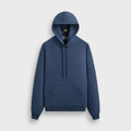 Kith Indigo Micro Fleece Williams III Hoodie - Dark Indigo