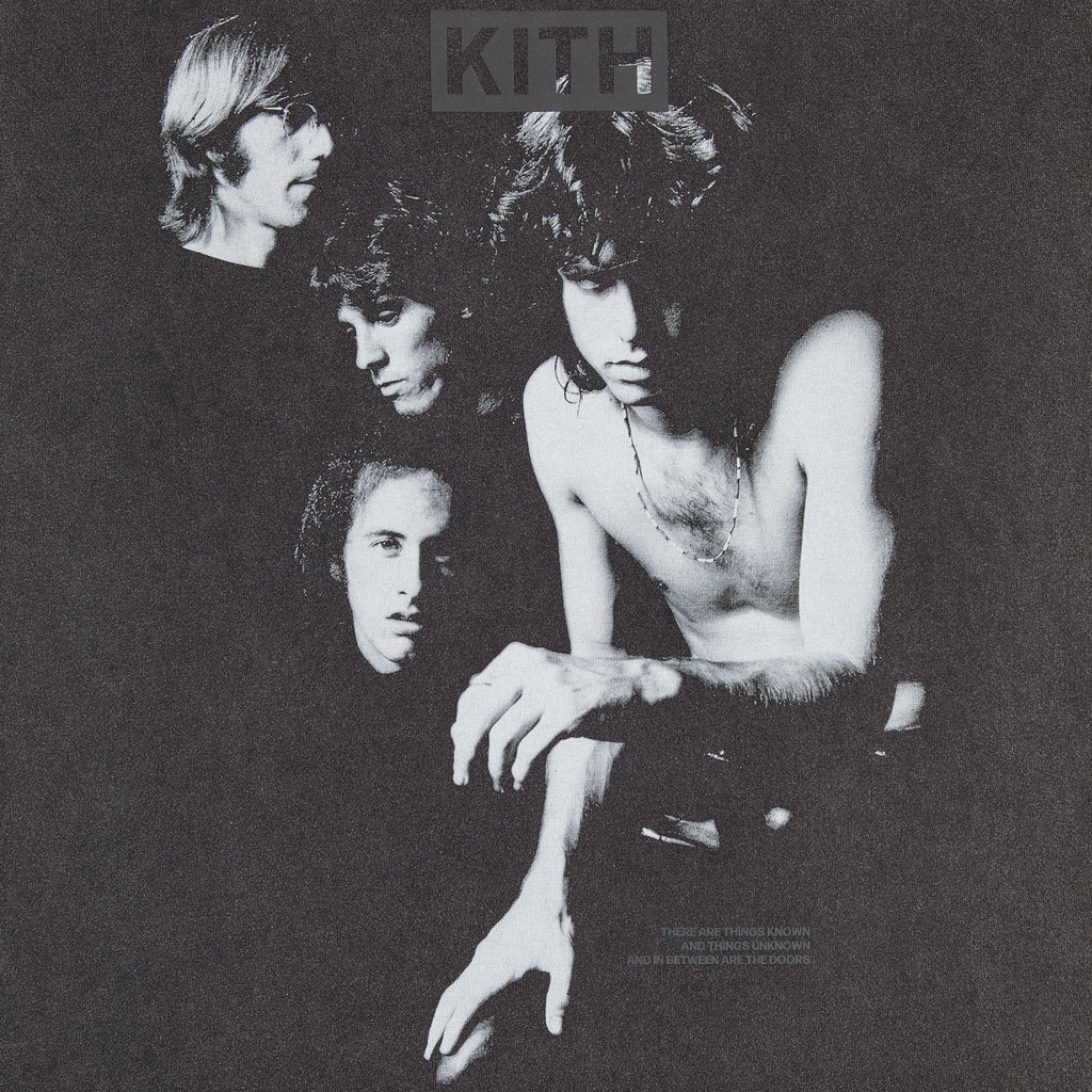 Kith Records for The Doors Light My Fire Vintage Tee - Black