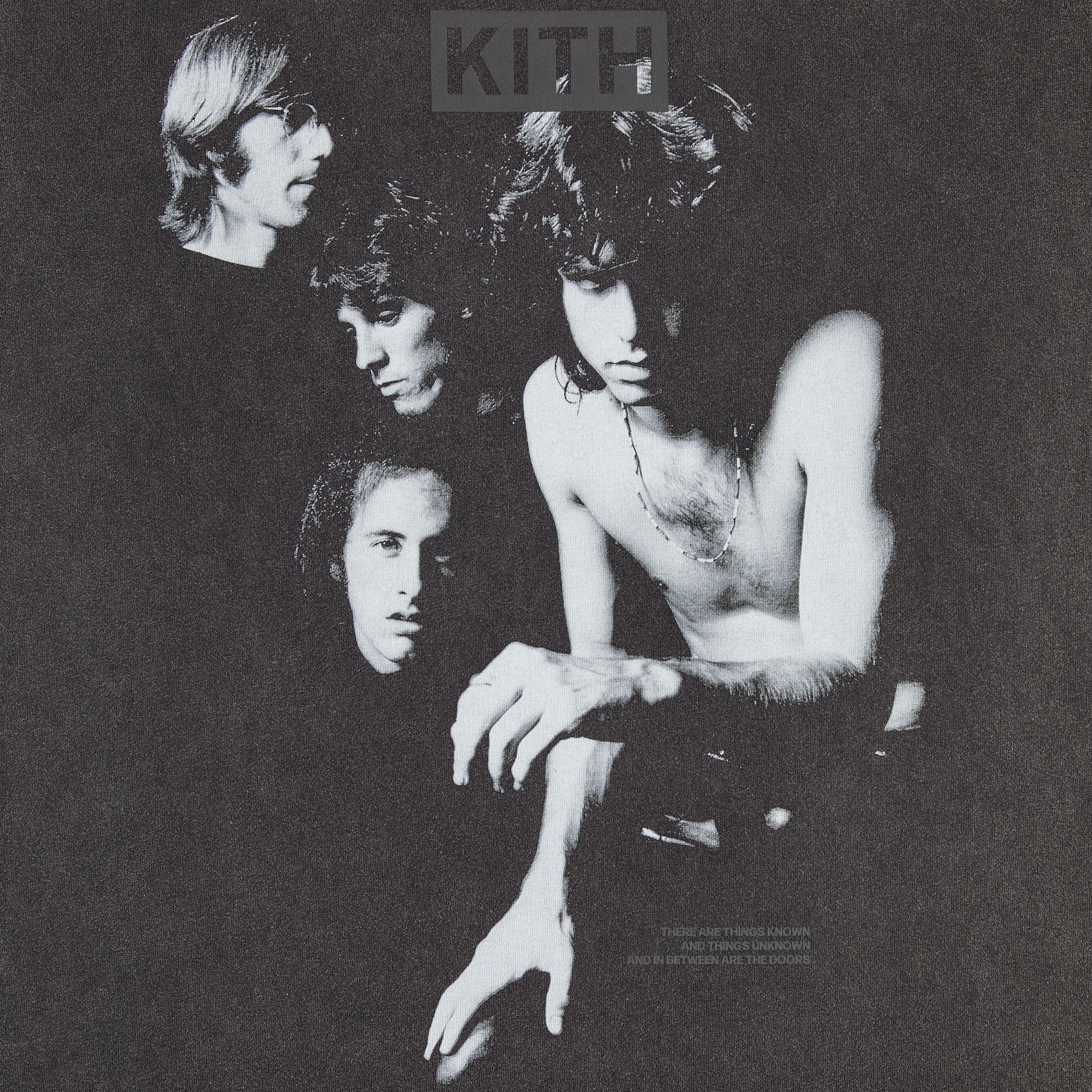 Kith Records for The Doors Light My Fire Vintage Tee - Black