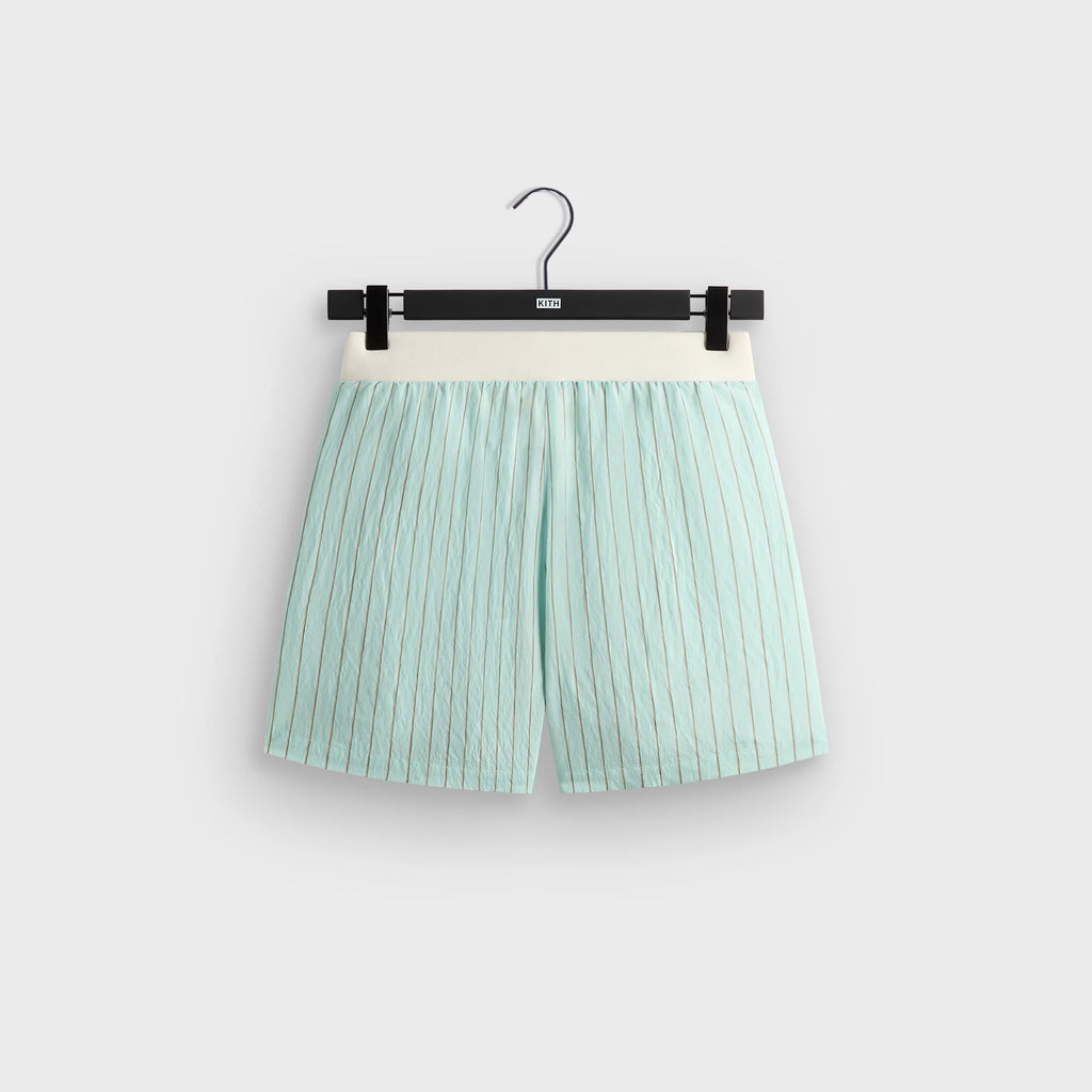 Kith Striped Poplin Active Short - Breezeway