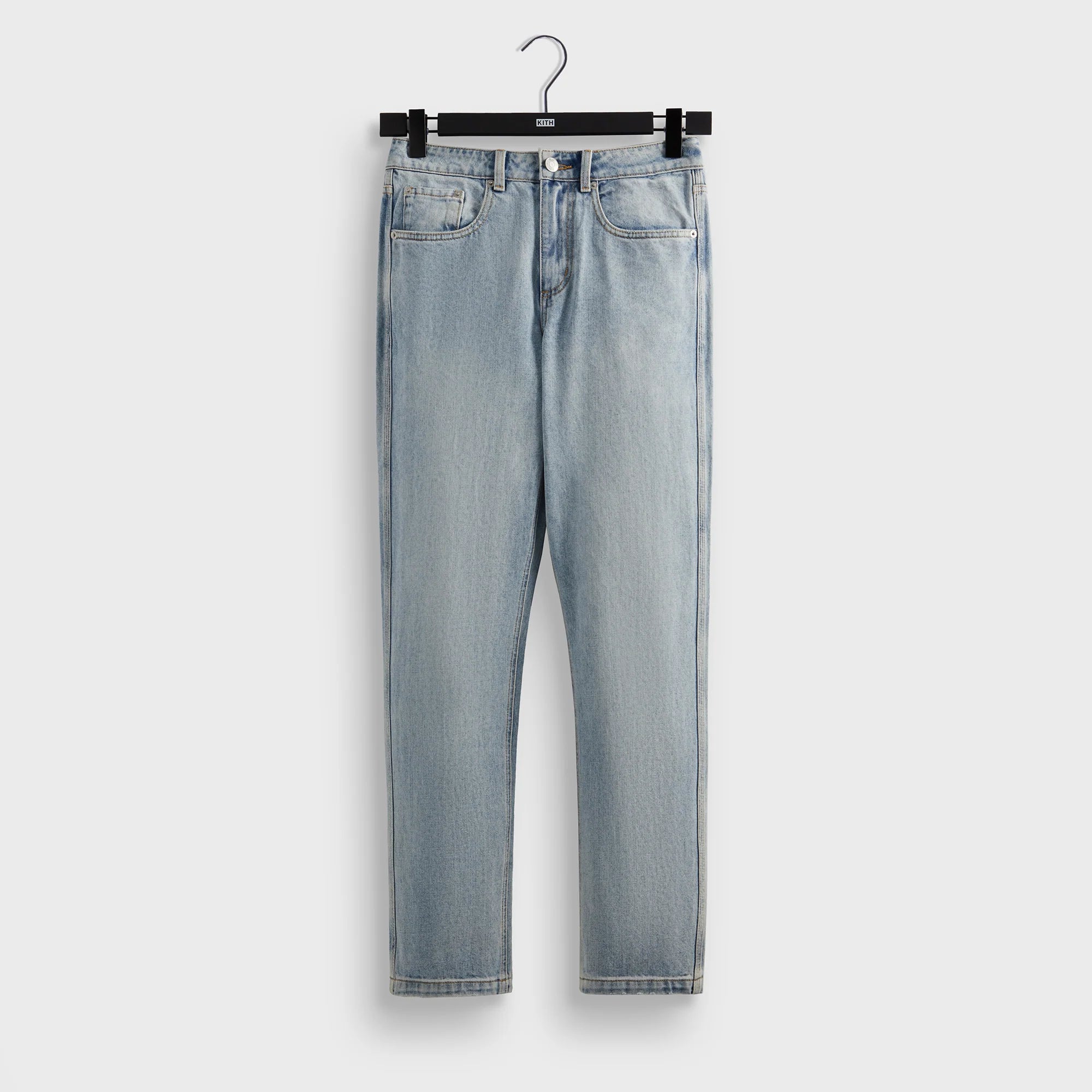 Kith Centre Straight Jeans - Light Indigo