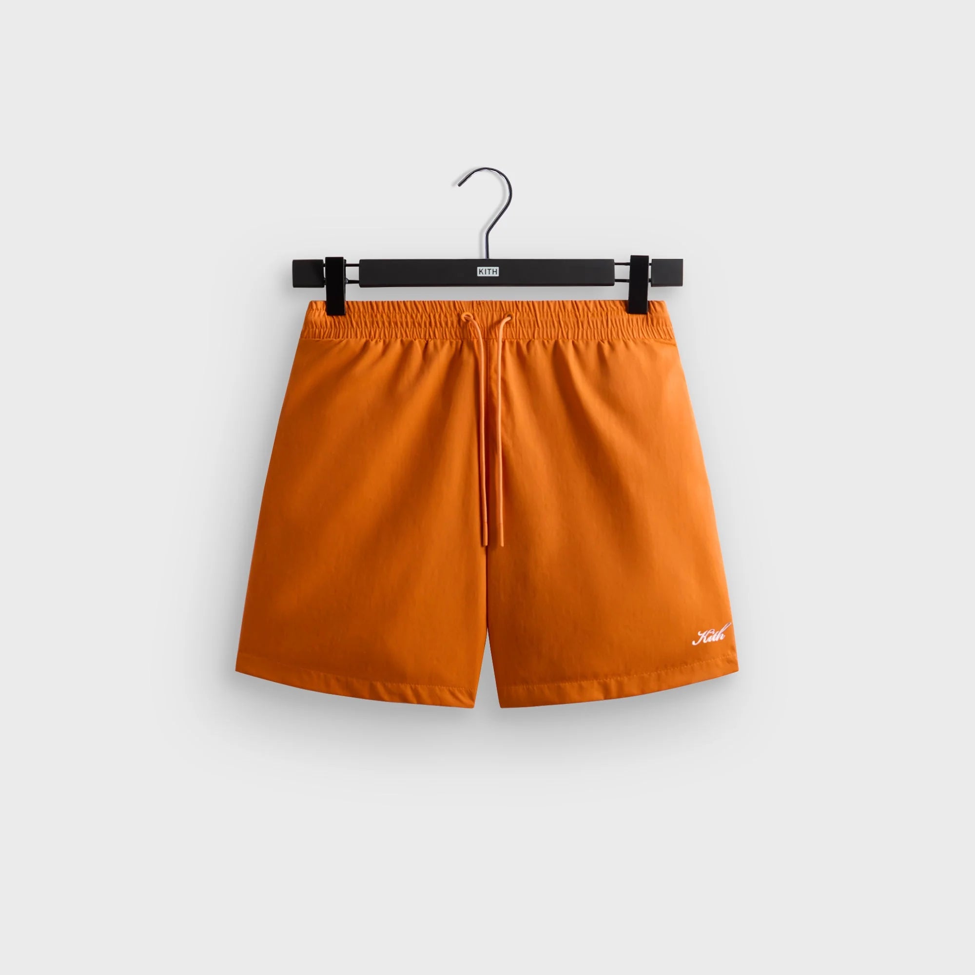 Kith Garment Washed Nylon Active Swim Short - Clementine