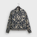 Kith Cupro Linen Connor Blouson Jacket - Nocturnal