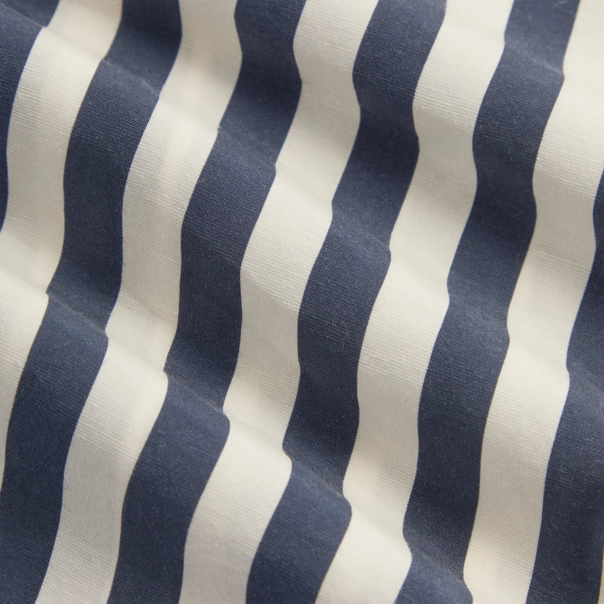 Kith Striped Thompson Camp Collar Shirt - Nocturnal