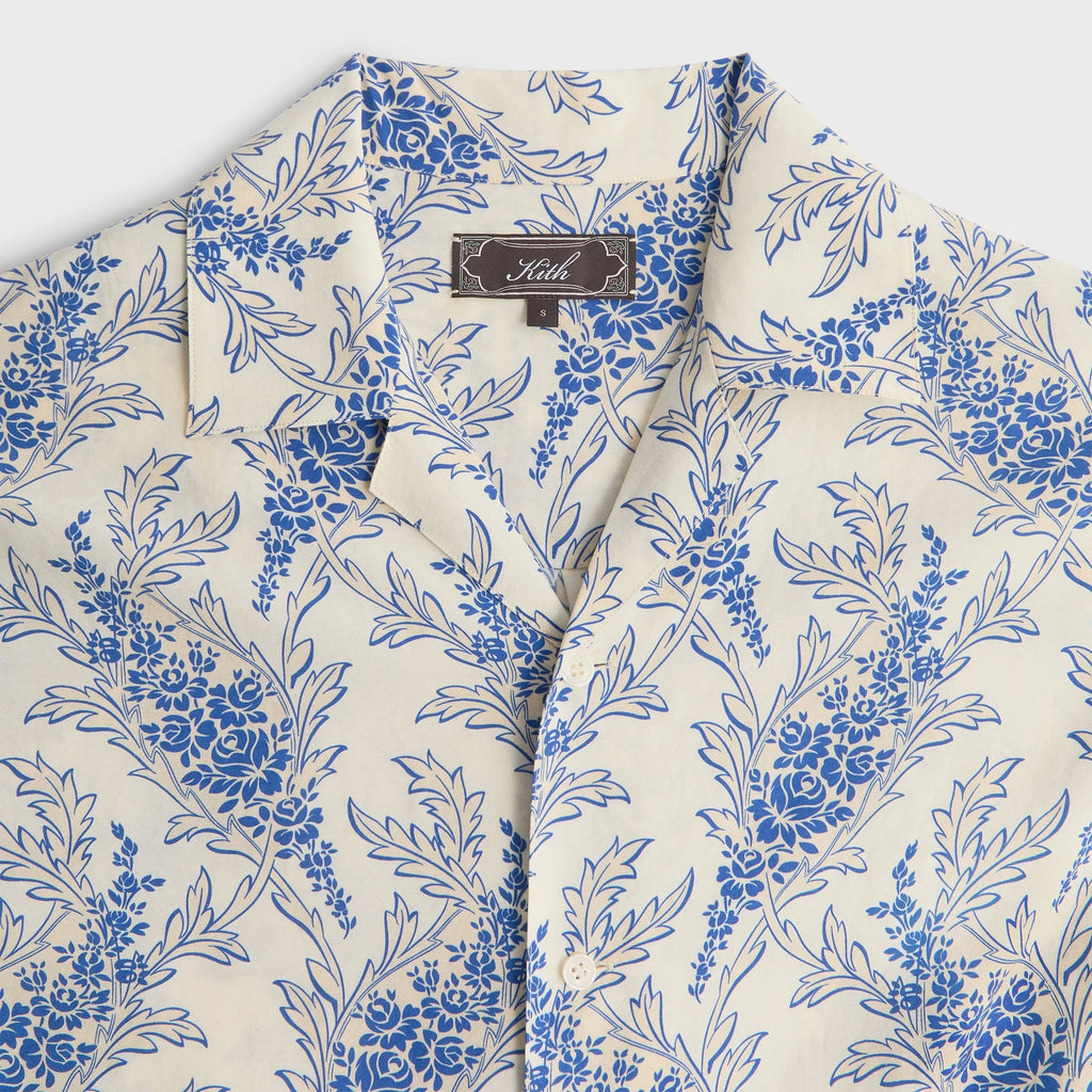 Kith Cupro Linen Long Sleeve Adonis Shirt - Cyclone