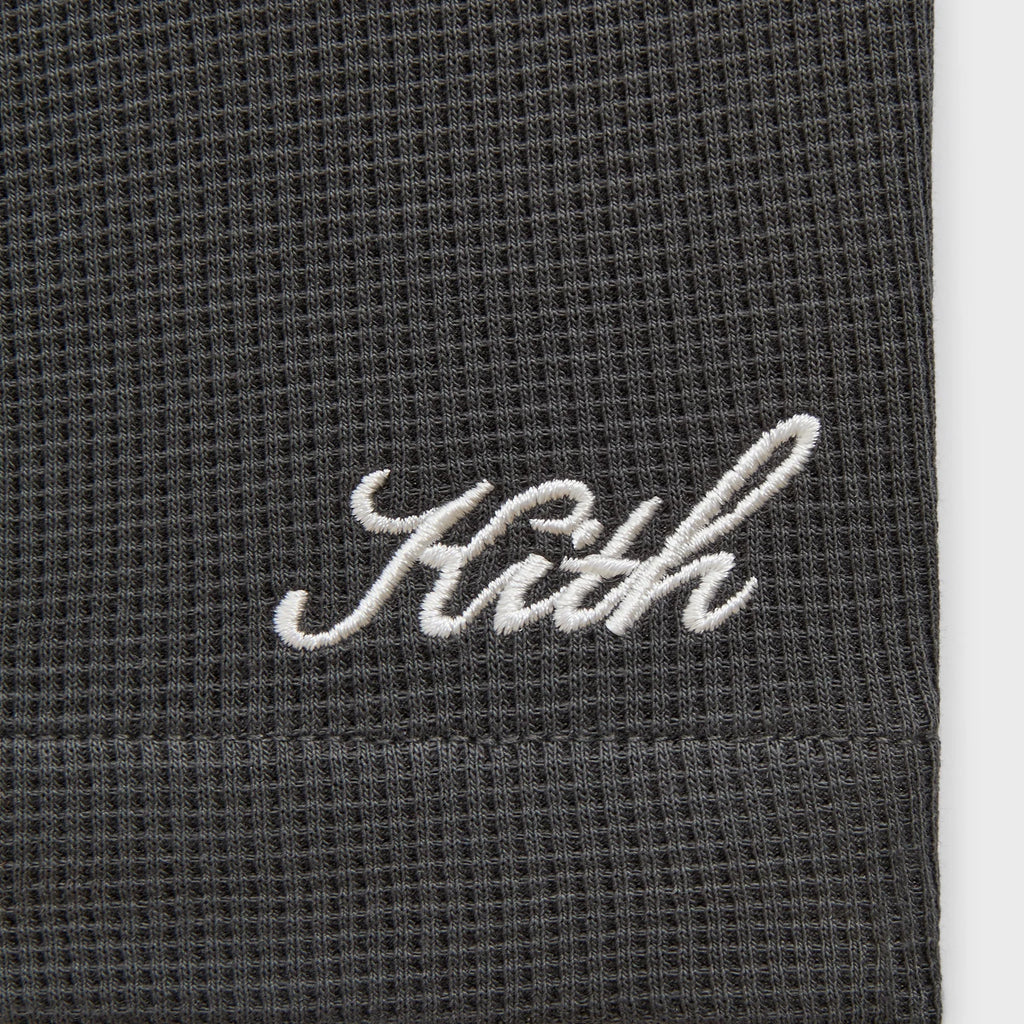 Kith Micro Waffle Graham Short - Carbon