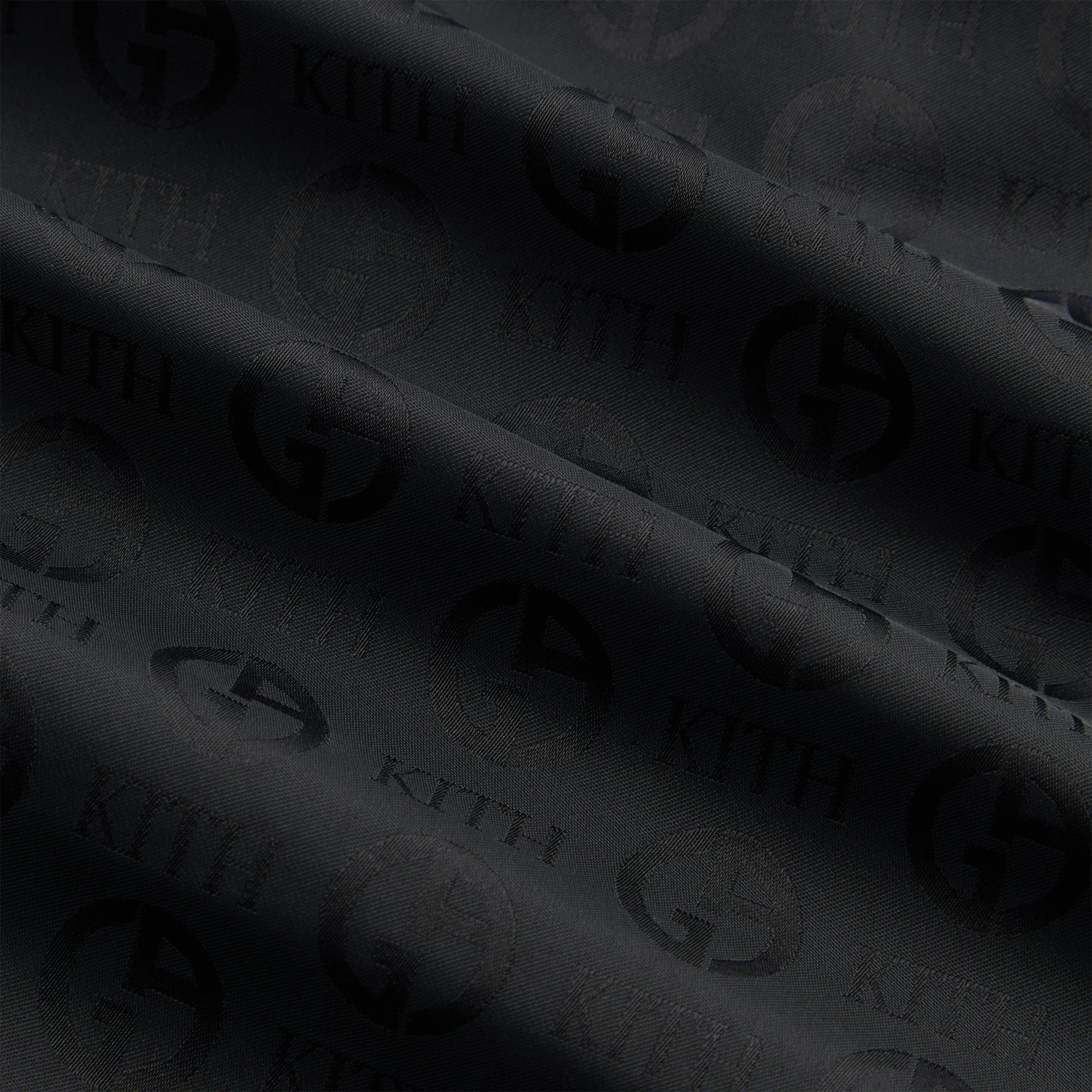 Giorgio Armani & Kith Jacquard Collins Swim Short - Black
