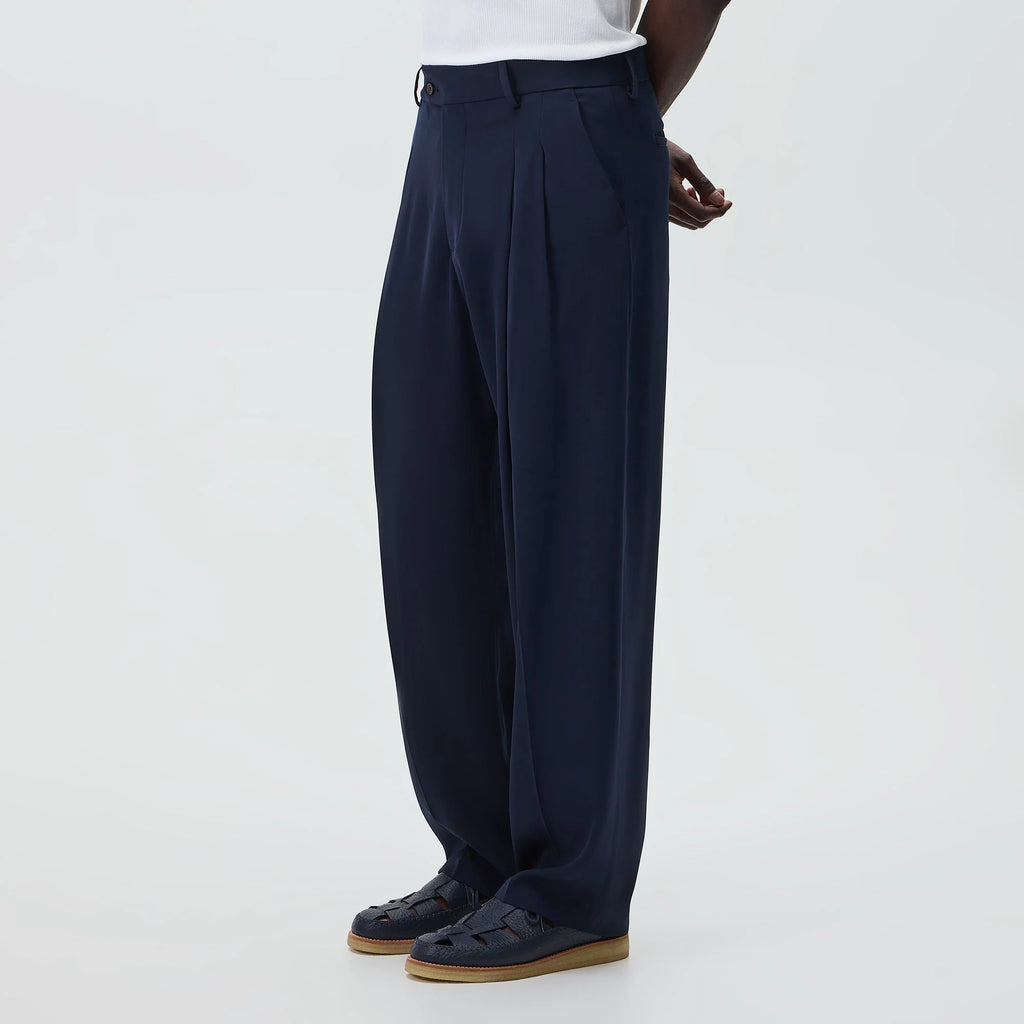 Kith Kylan Pleated Trouser - Nocturnal