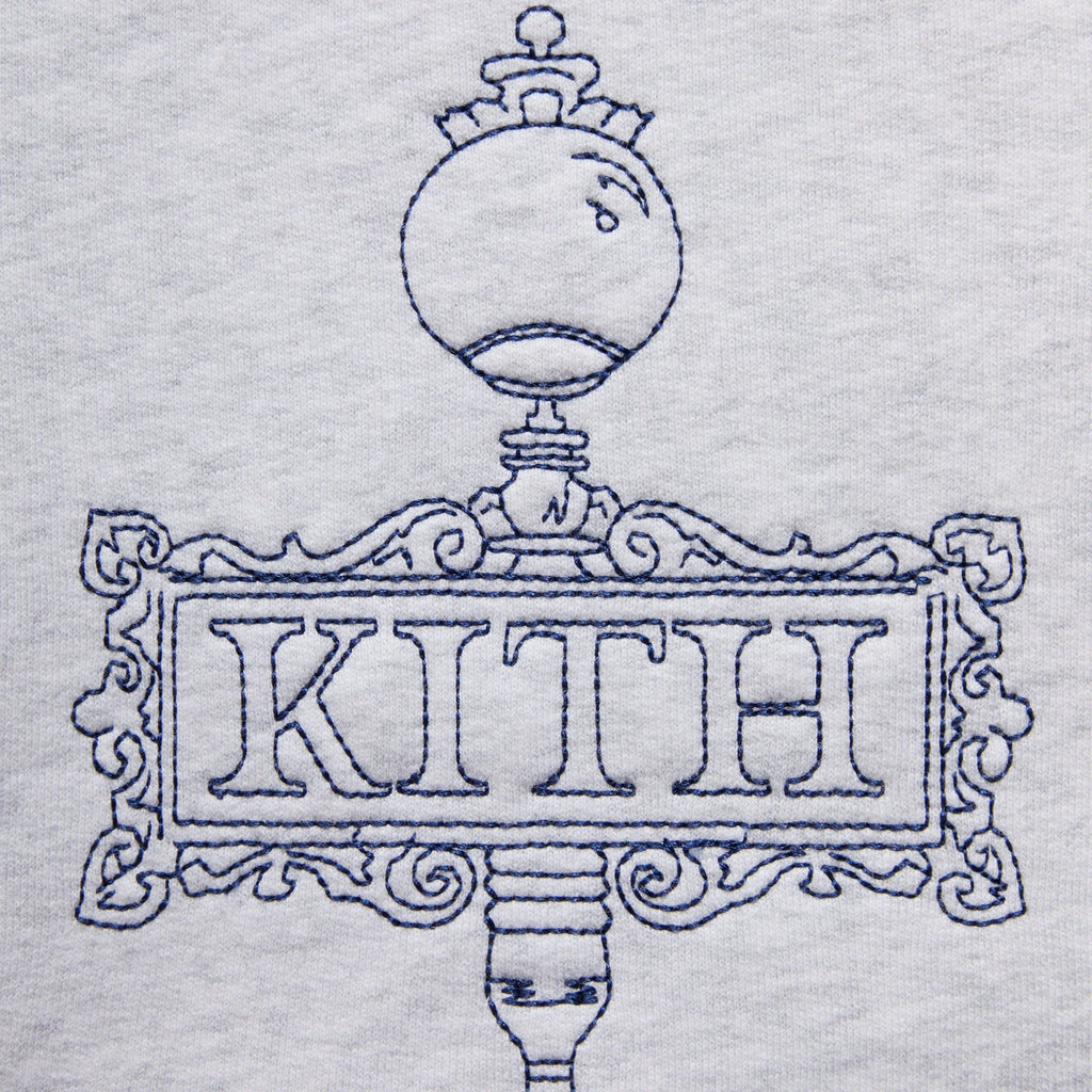 Kith New York To The World Curtis Short - Light Heather Grey