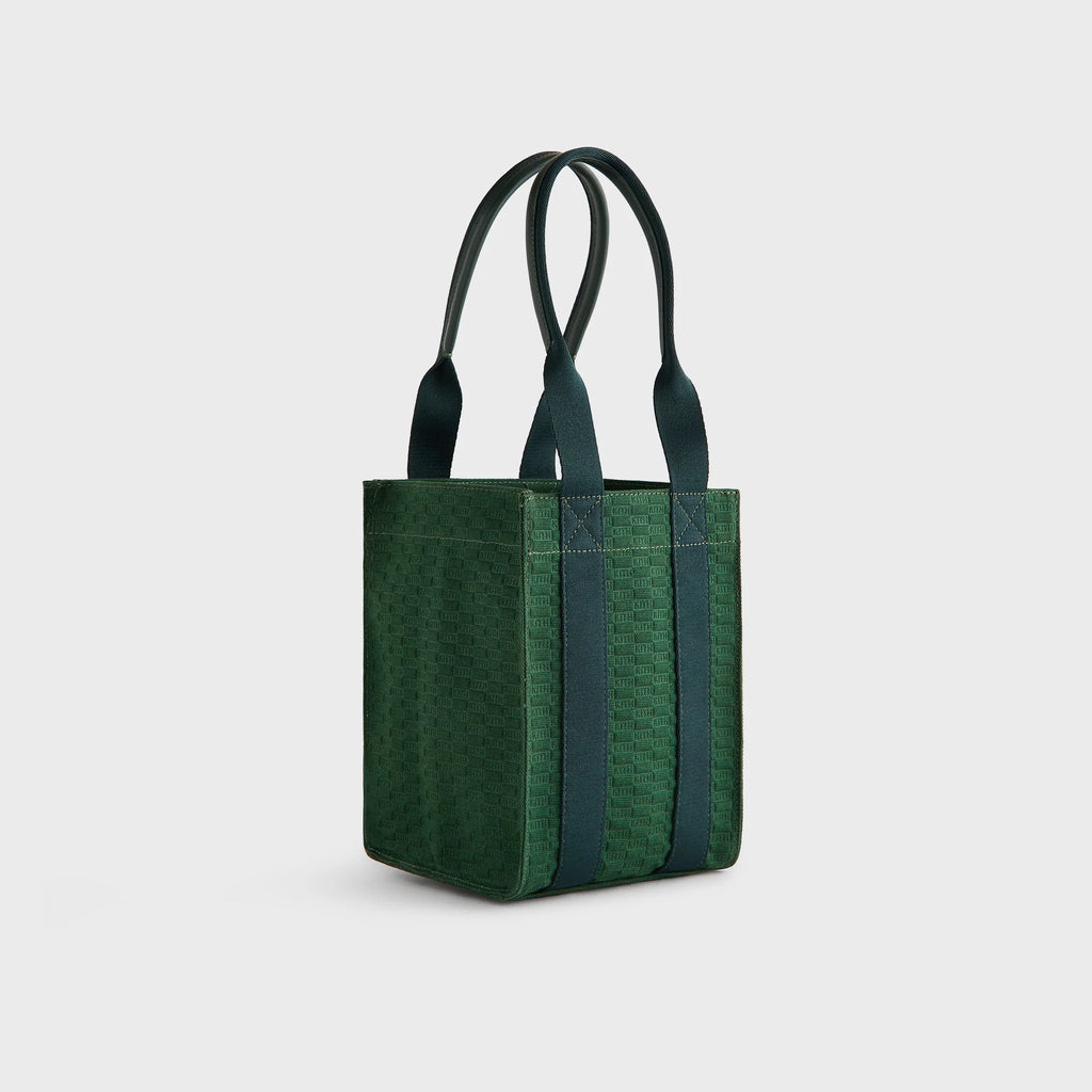 Kith Monogram Canvas Wine Tote Bag - Conifer