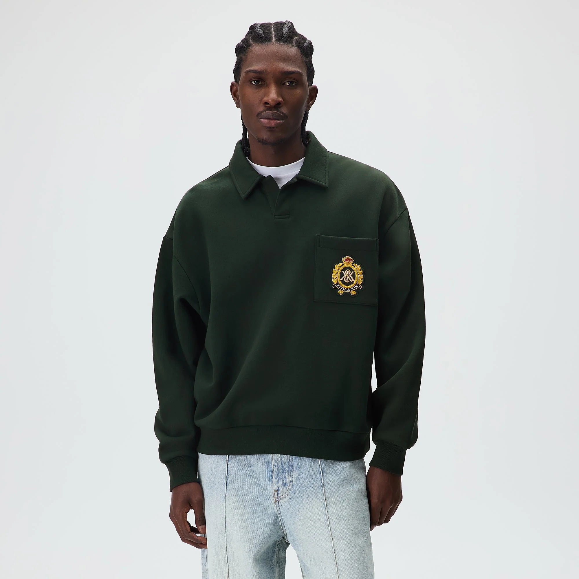 Kith Bullion Lauel Crest Nelson Pocket Rugby - Stadium