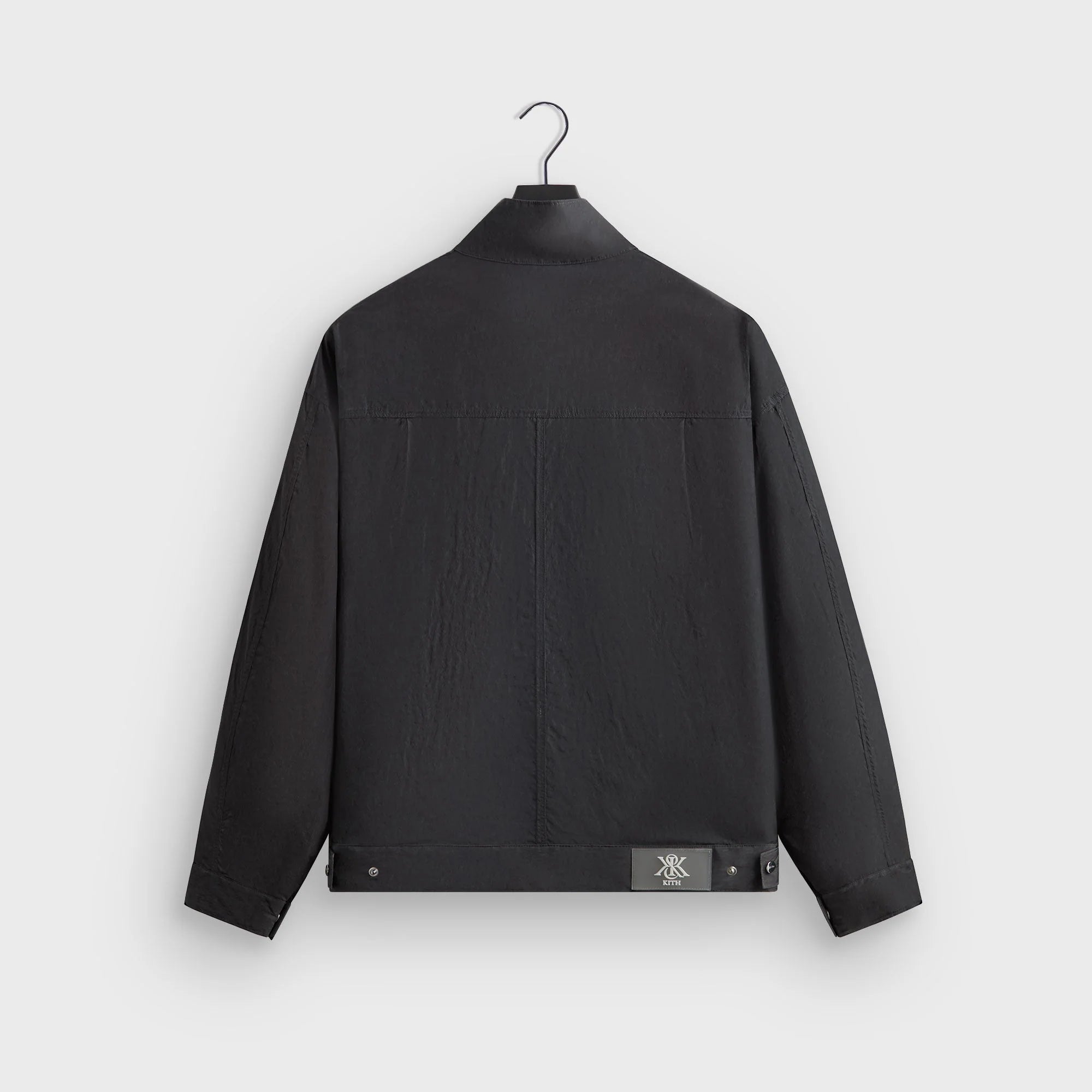 Kith Garment Dyed Wrinkle Nylon Alonzo Tech Jacket - Thunder