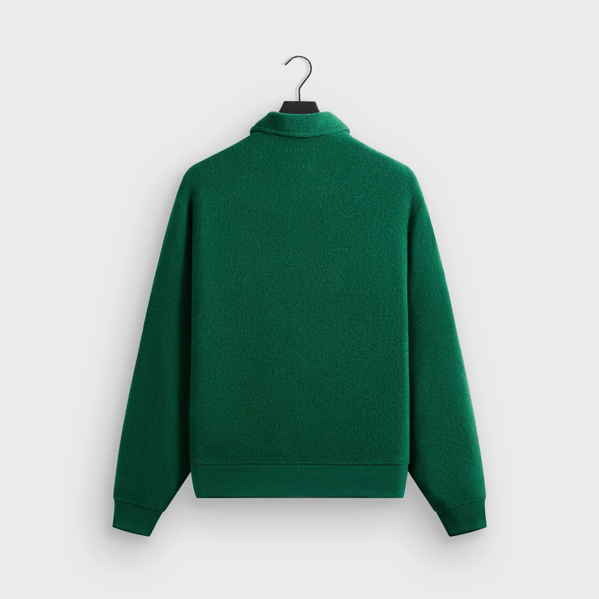 Kith Towel Boucle Long Sleeve Drew Polo - Newt