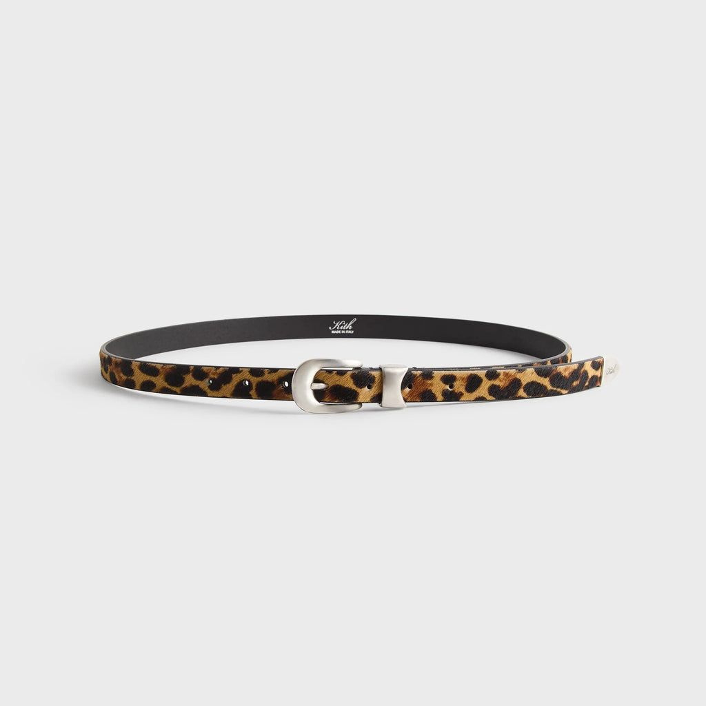 Kith Western Leopard Pony Hair Belt - Sanctuary