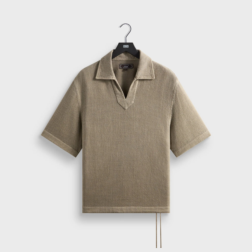 Kith Soft Woven Glen Pullover - Astro