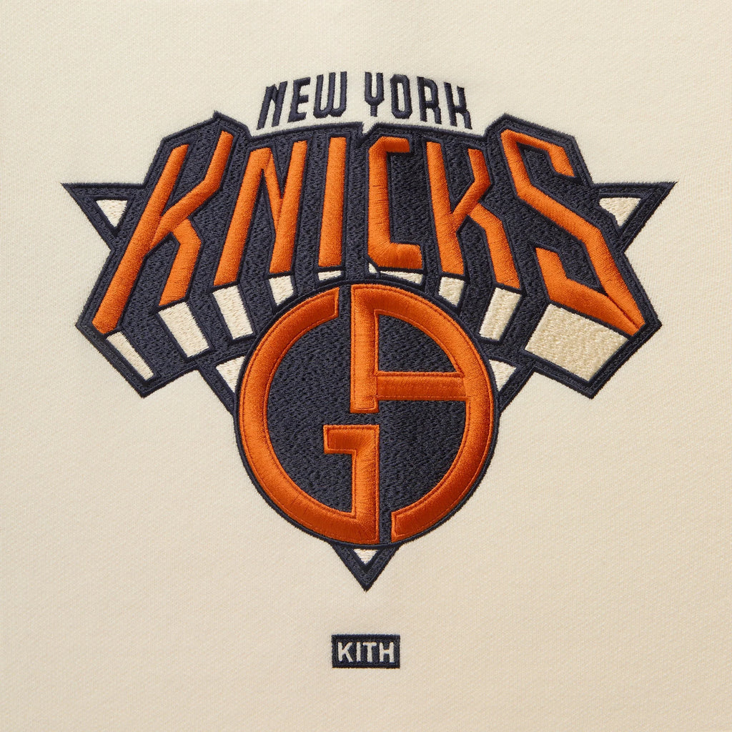 Giorgio Armani & Kith for the New York Knicks Harmon Rugby Polo - Sandrift