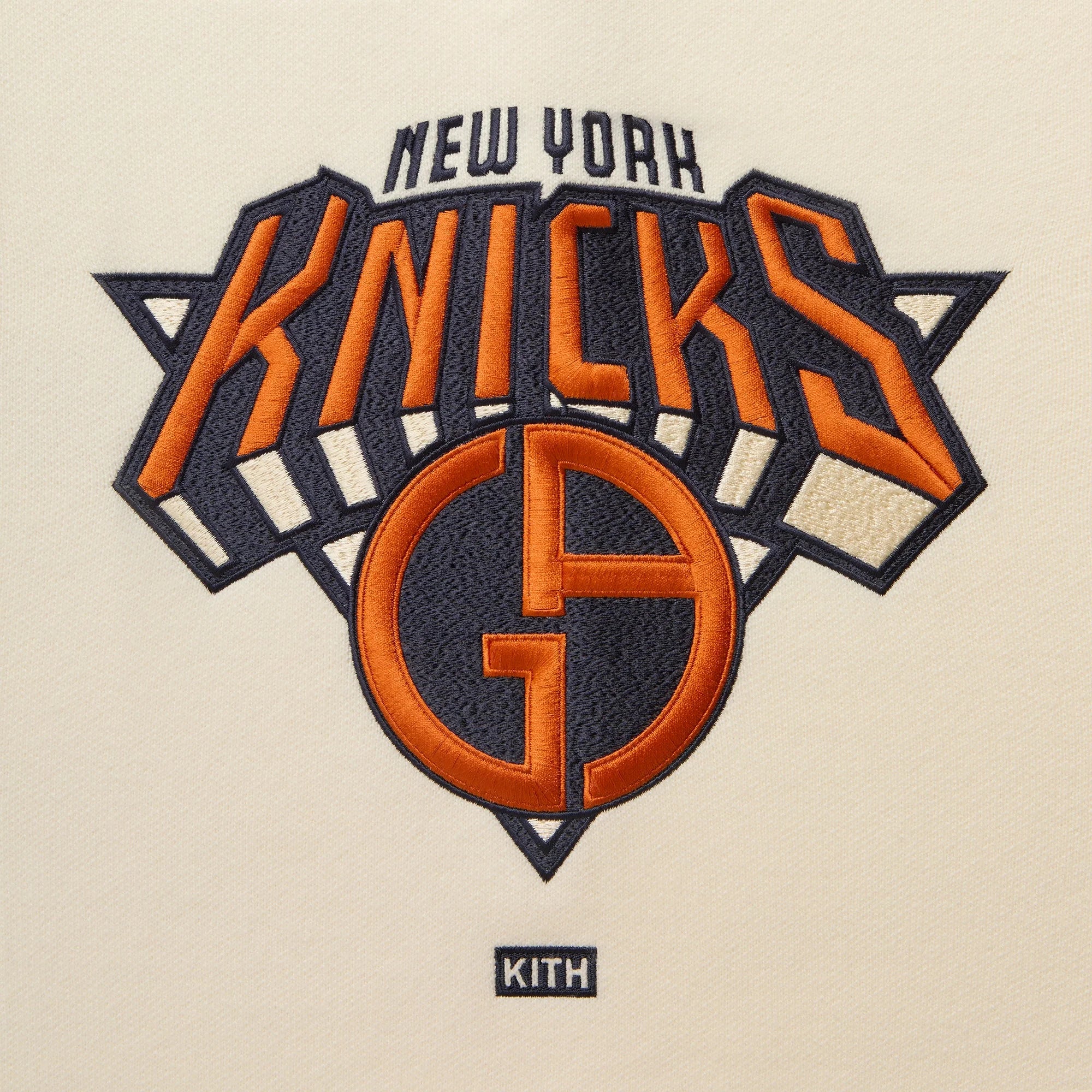 Giorgio Armani & Kith for the New York Knicks Harmon Rugby Polo - Sandrift