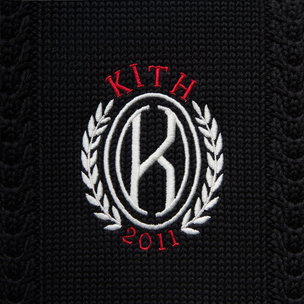 Kith Wagner Long Sleeve Soccer Sweater - Black