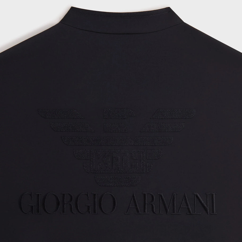 Giorgio Armani & Kith Collarless Bomber Jacket - Admiral