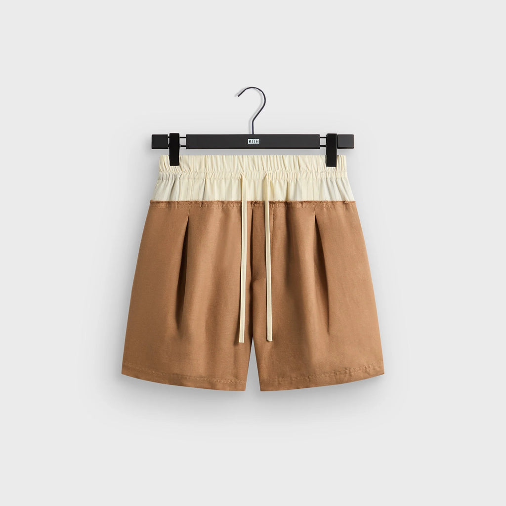 &Kin Linen Viscose Twill Emil Short - Strand