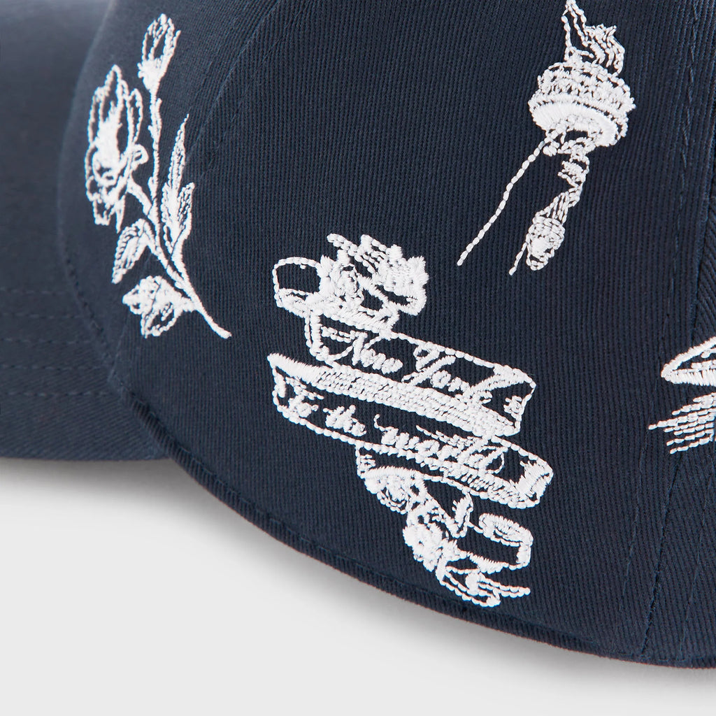 Kith Twill Printed Aaron Classic Cap - Nocturnal