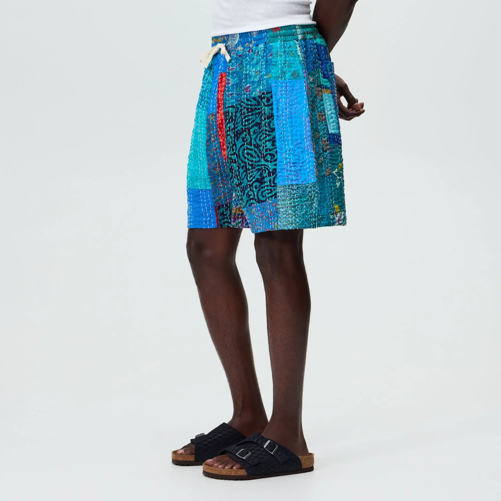 &Kin Tal Patchwork Short - Pattern / Multi