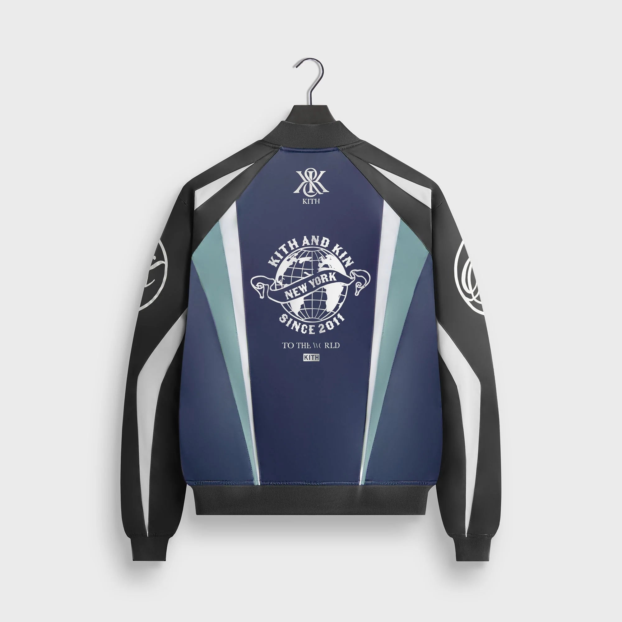 Kith Roy Racing Nylon Bomber Jacket - Nocturnal