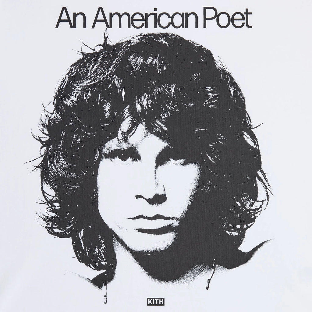 Kith Records for The Doors American Poet Tee - White