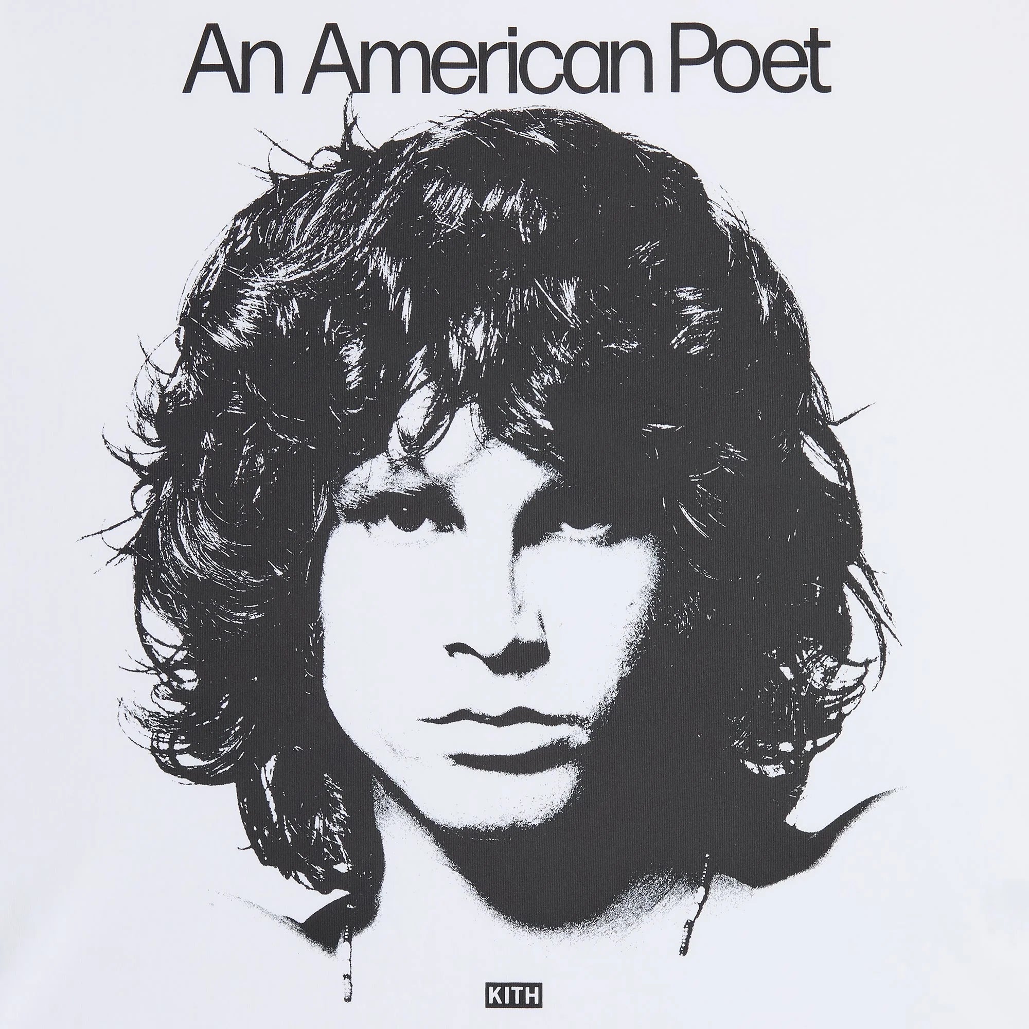 Kith Records for The Doors American Poet Tee - White